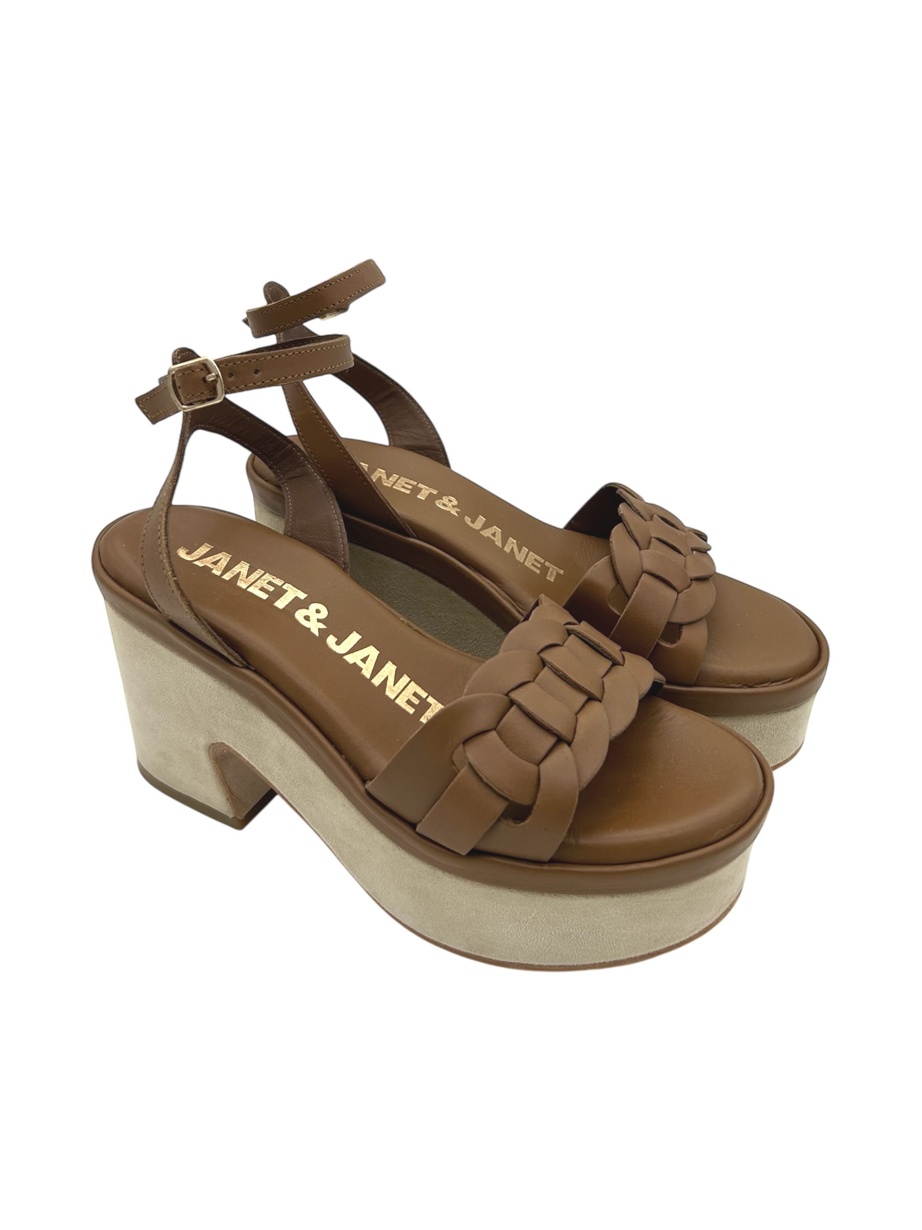 Sandalo pelle donna Janet & Janet Cuoio - J 152 -