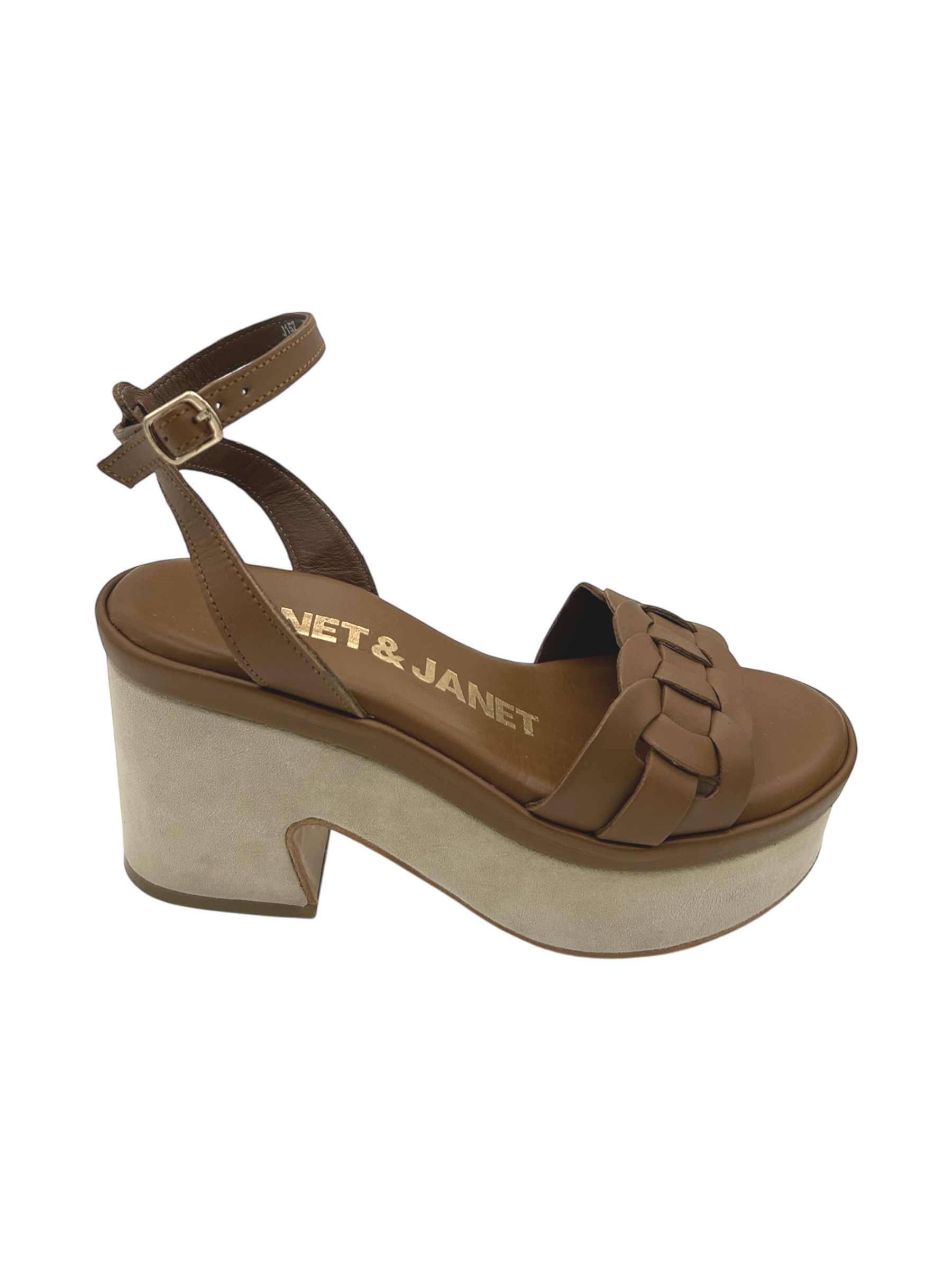 Sandalo pelle donna Janet & Janet Cuoio - J 152 -