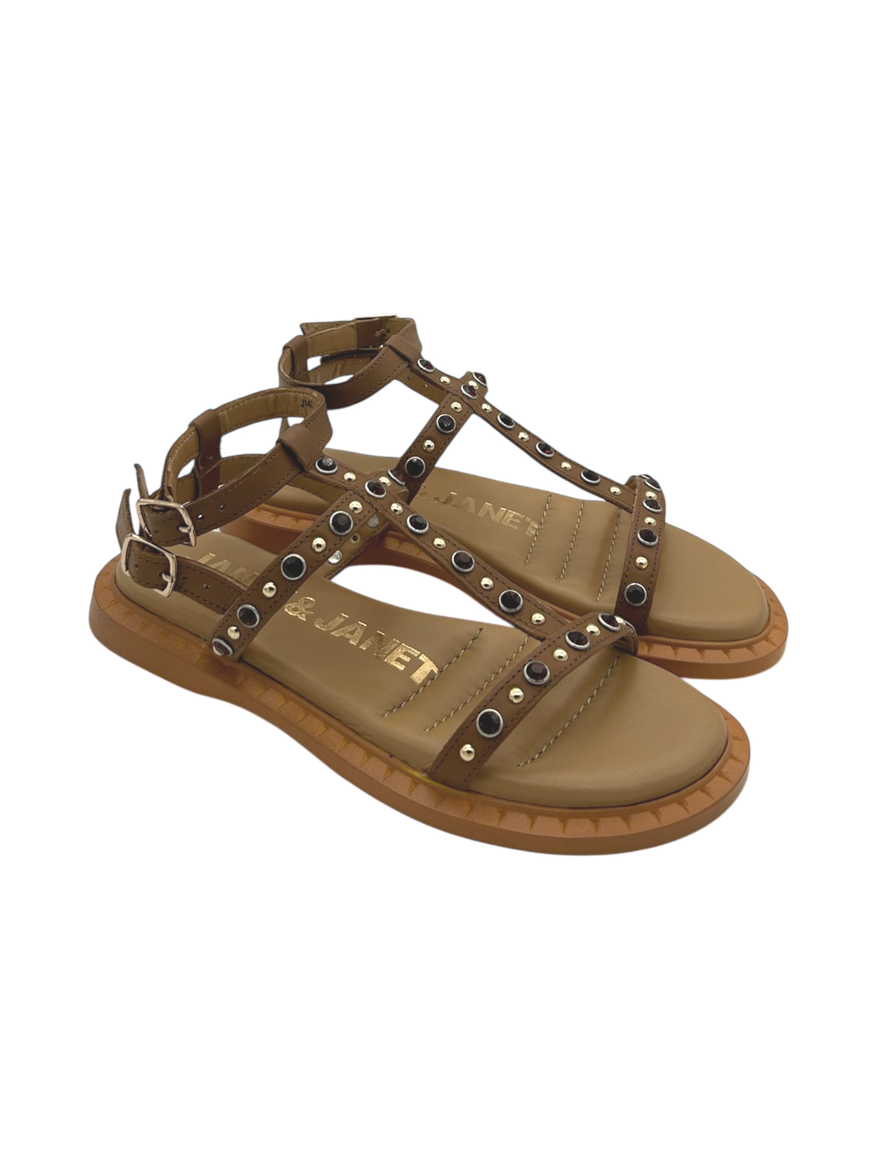 Sandalo pelle donna Janet & Janet Cuoio - J 150 -