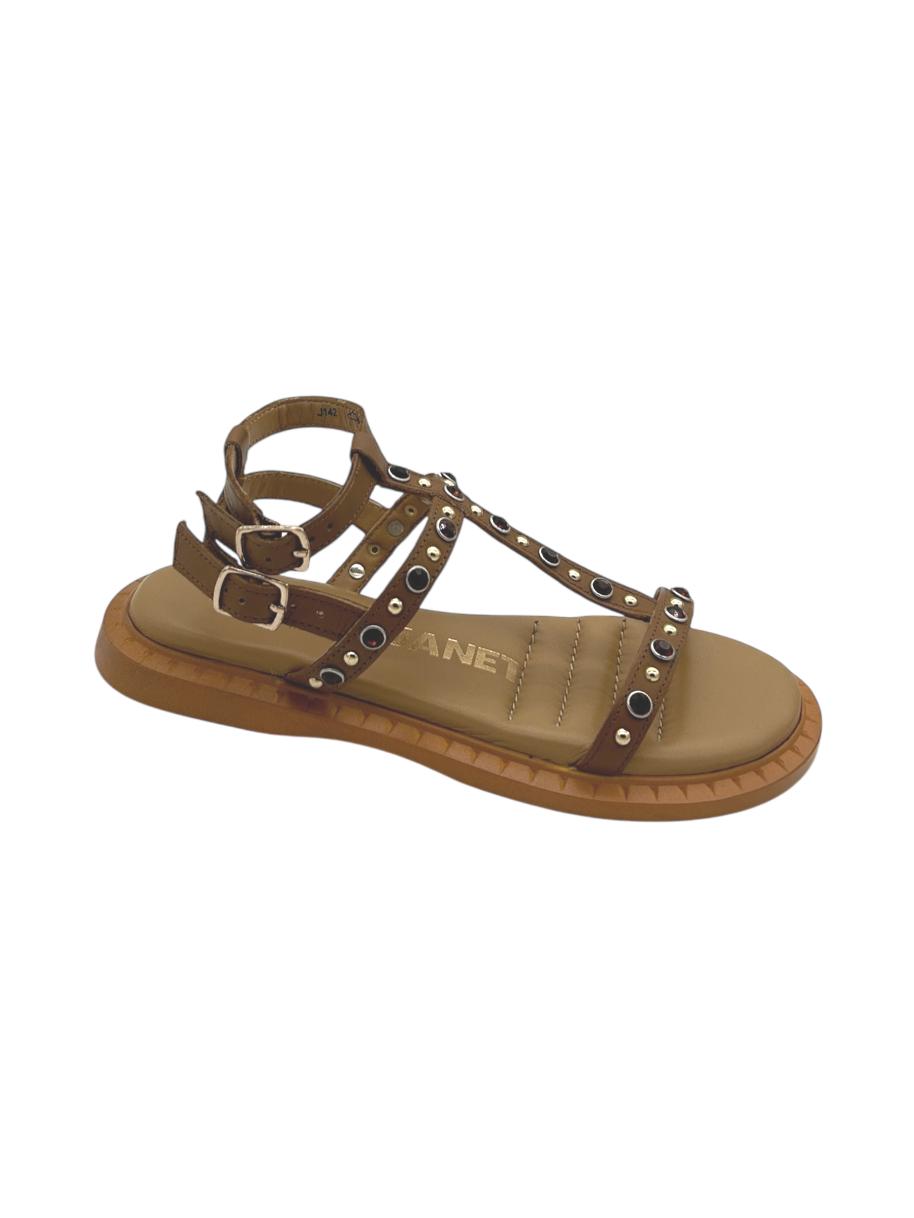Sandalo pelle donna Janet & Janet Cuoio - J 150 -
