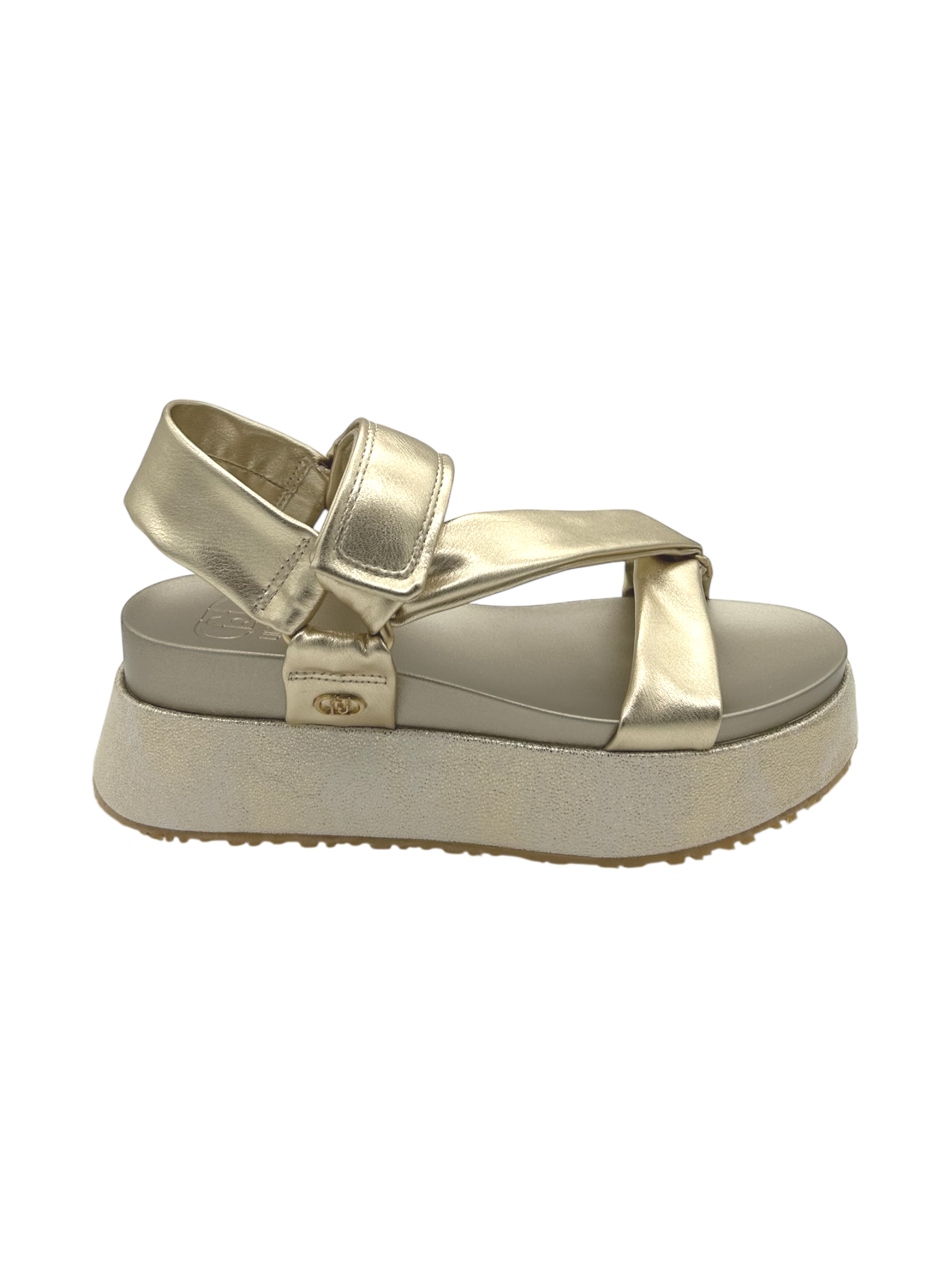 Sandalo LIUJO metallic light gold - Frida 39 -