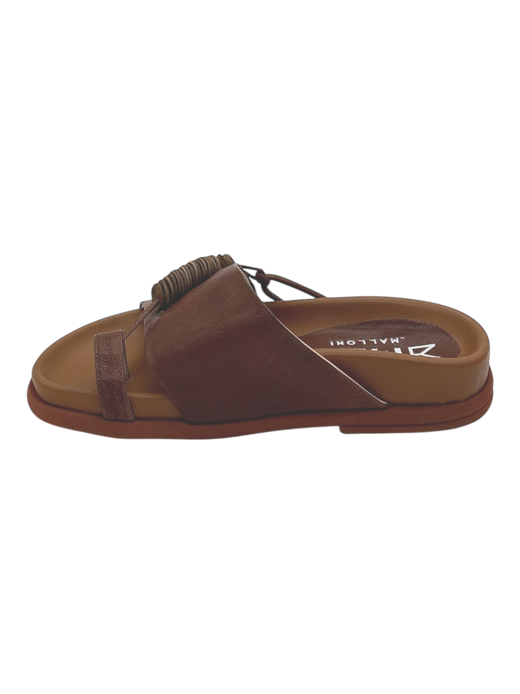 Sandalo pelle donna Malloni Ruggine-X26E35011-