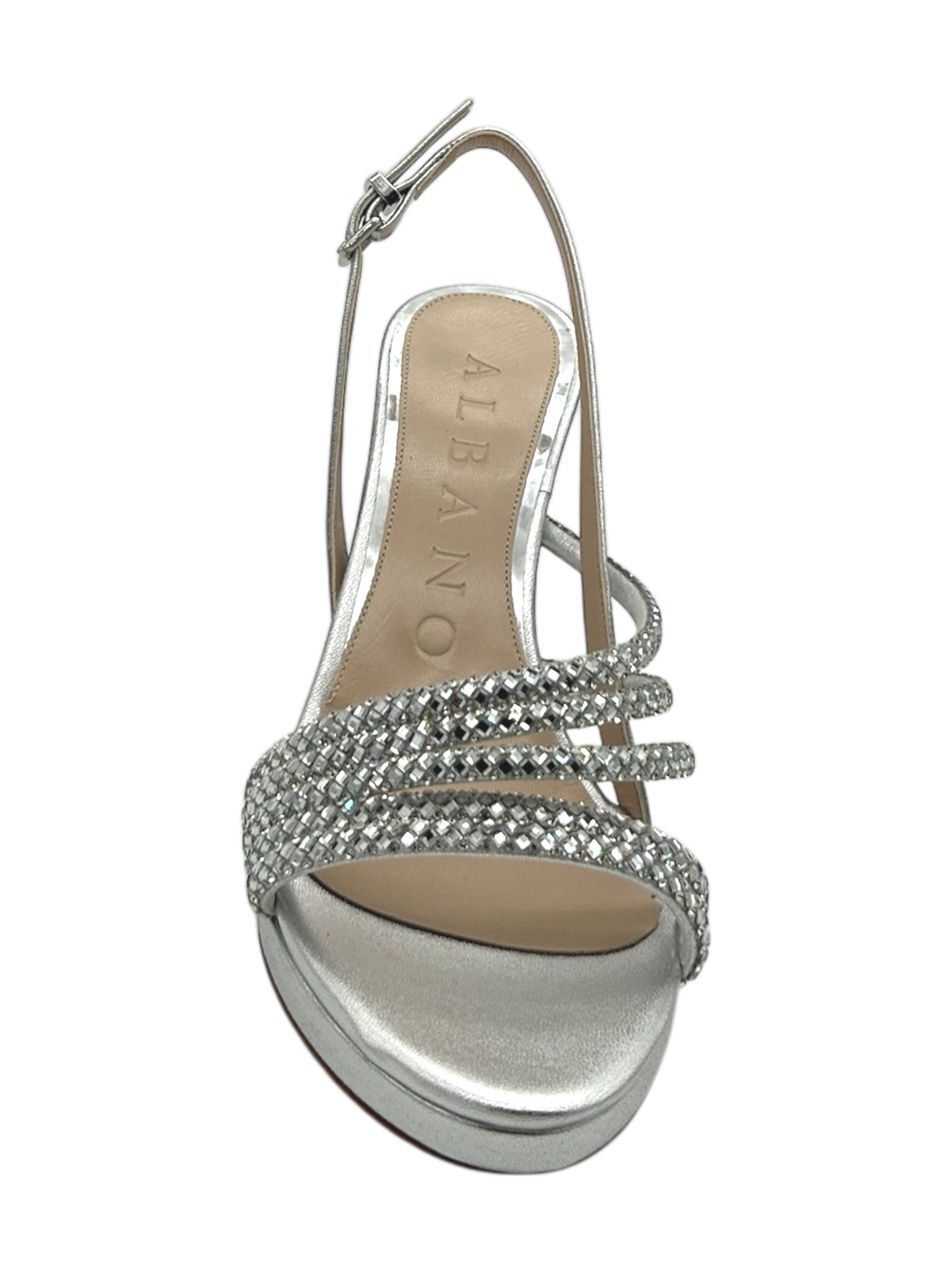 Sandalo donna Albano Metal Argento - 5345-