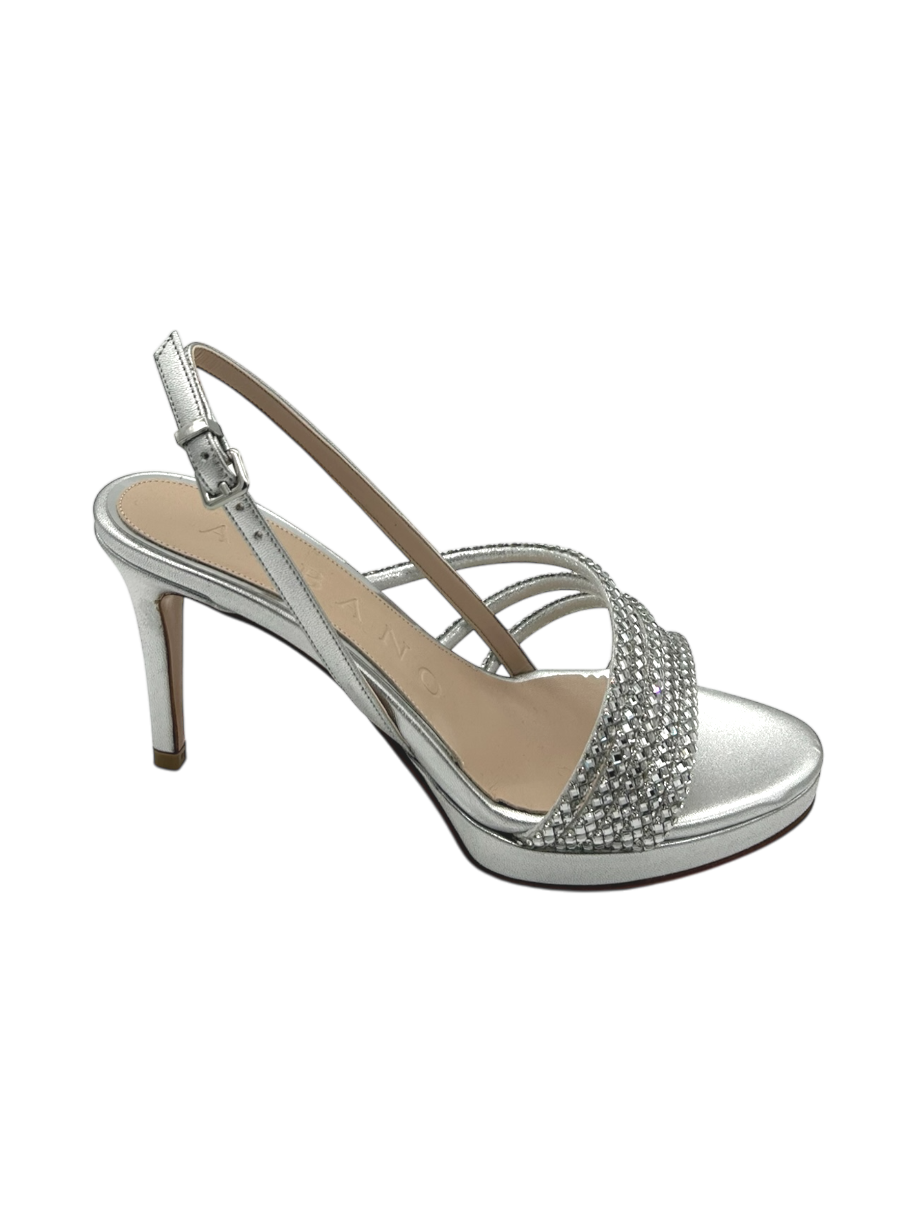 Sandalo donna Albano Metal Argento - 5345-