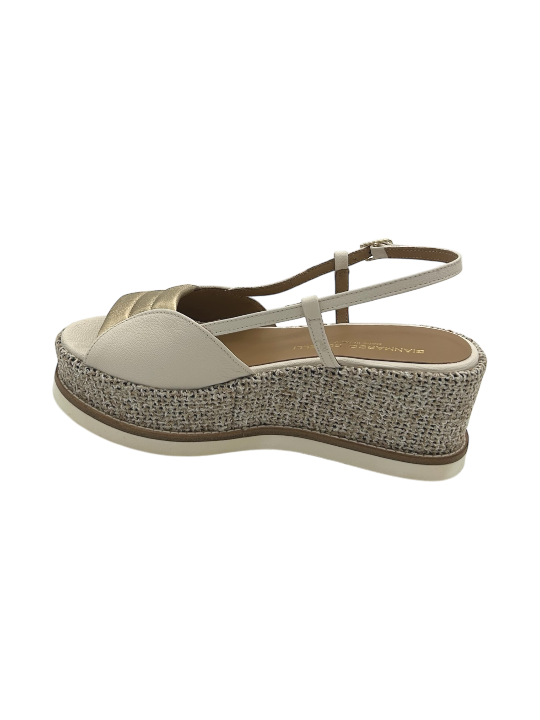 Sandalo pelle donna GIANMARCO SORELLI Milk - 3031 Jil -