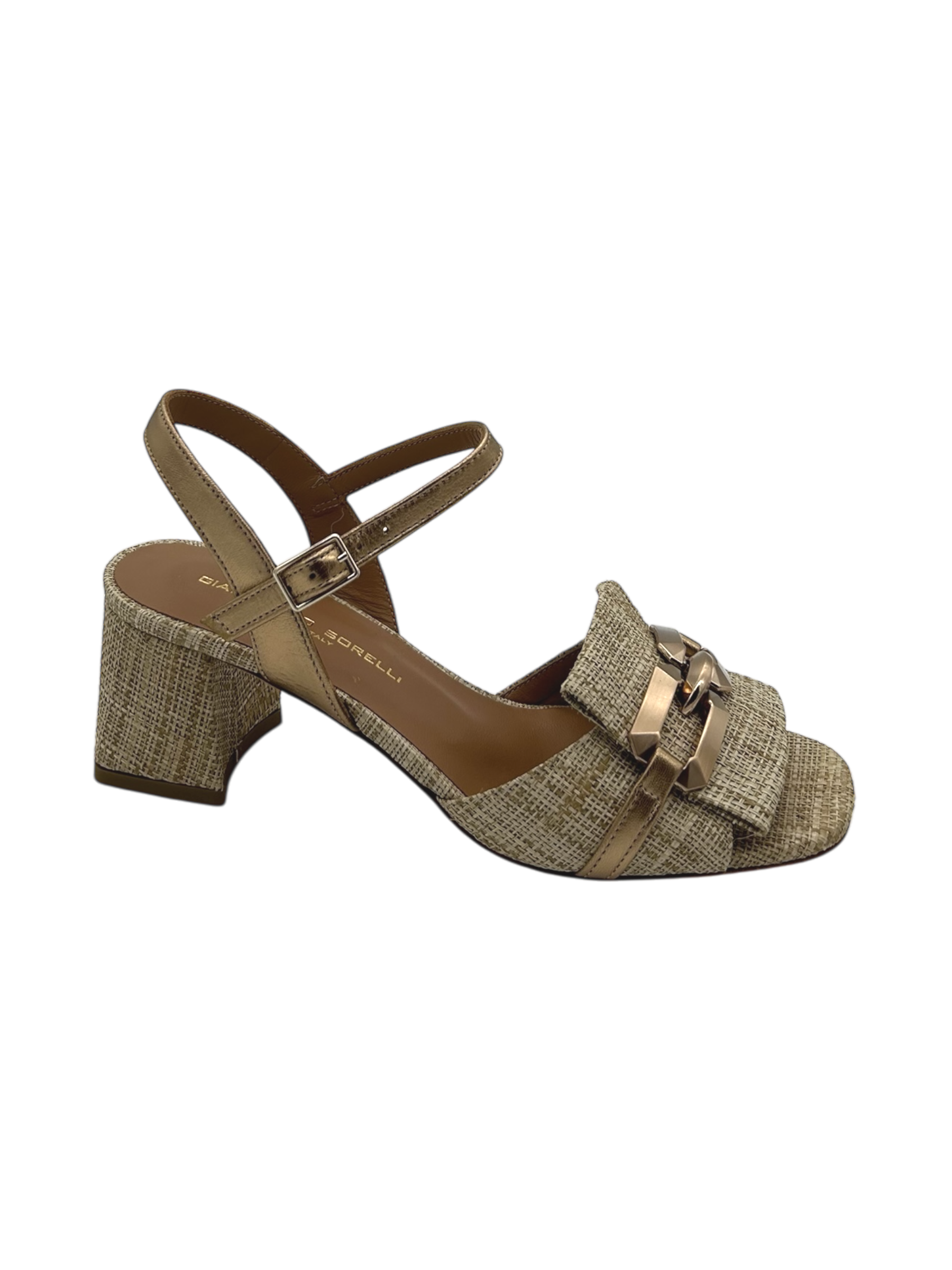 Sandalo donna GIANMARCO SORELLI Naturale - 2180 Romy -
