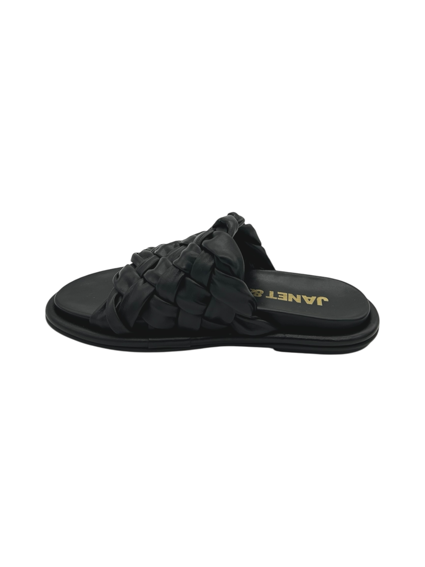 Sandalo pelle donna Janet & Janet Nero - J 193 -