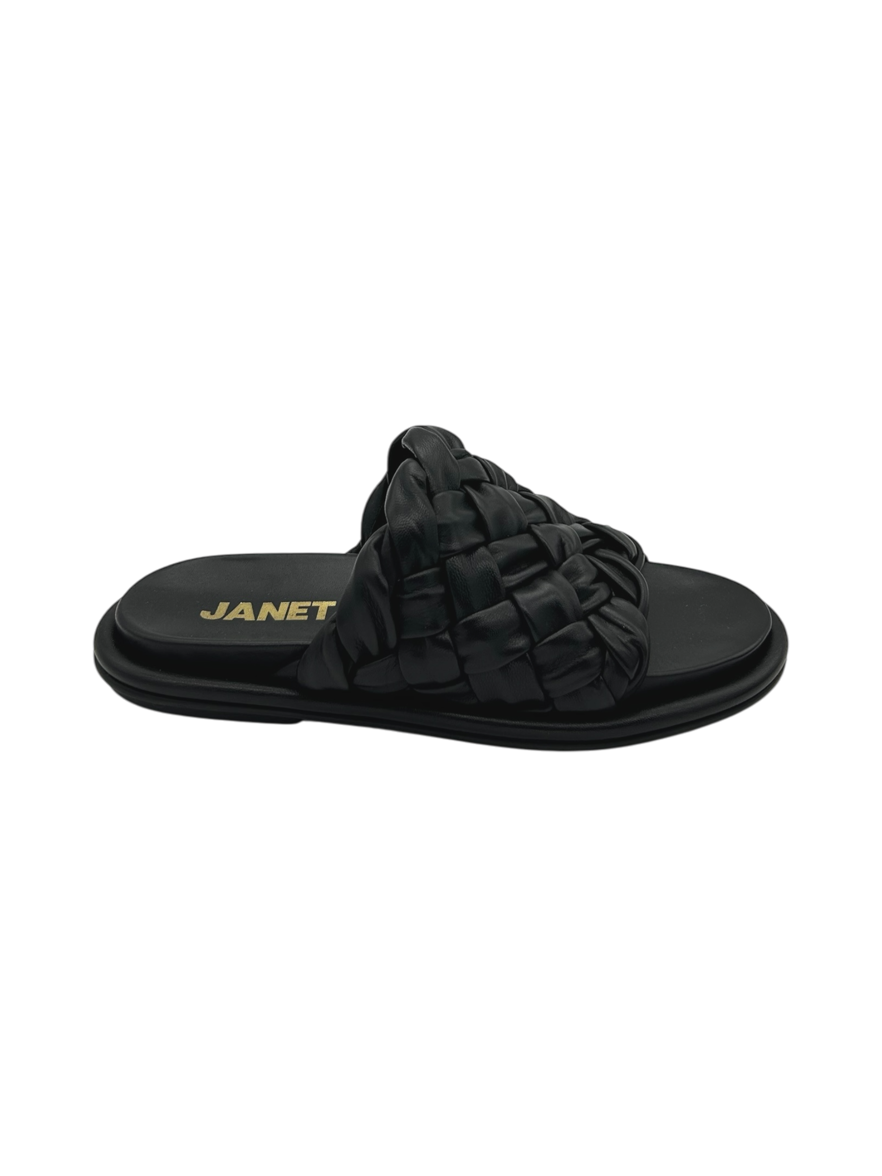 Sandalo pelle donna Janet & Janet Nero - J 193 -