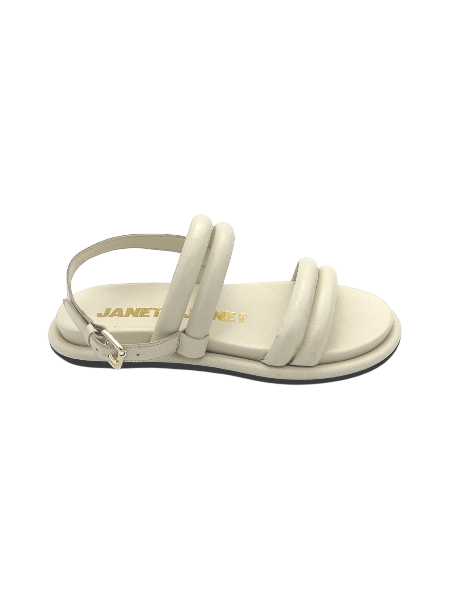 Sandalo pelle donna Janet & Janet Milk - J 196 -