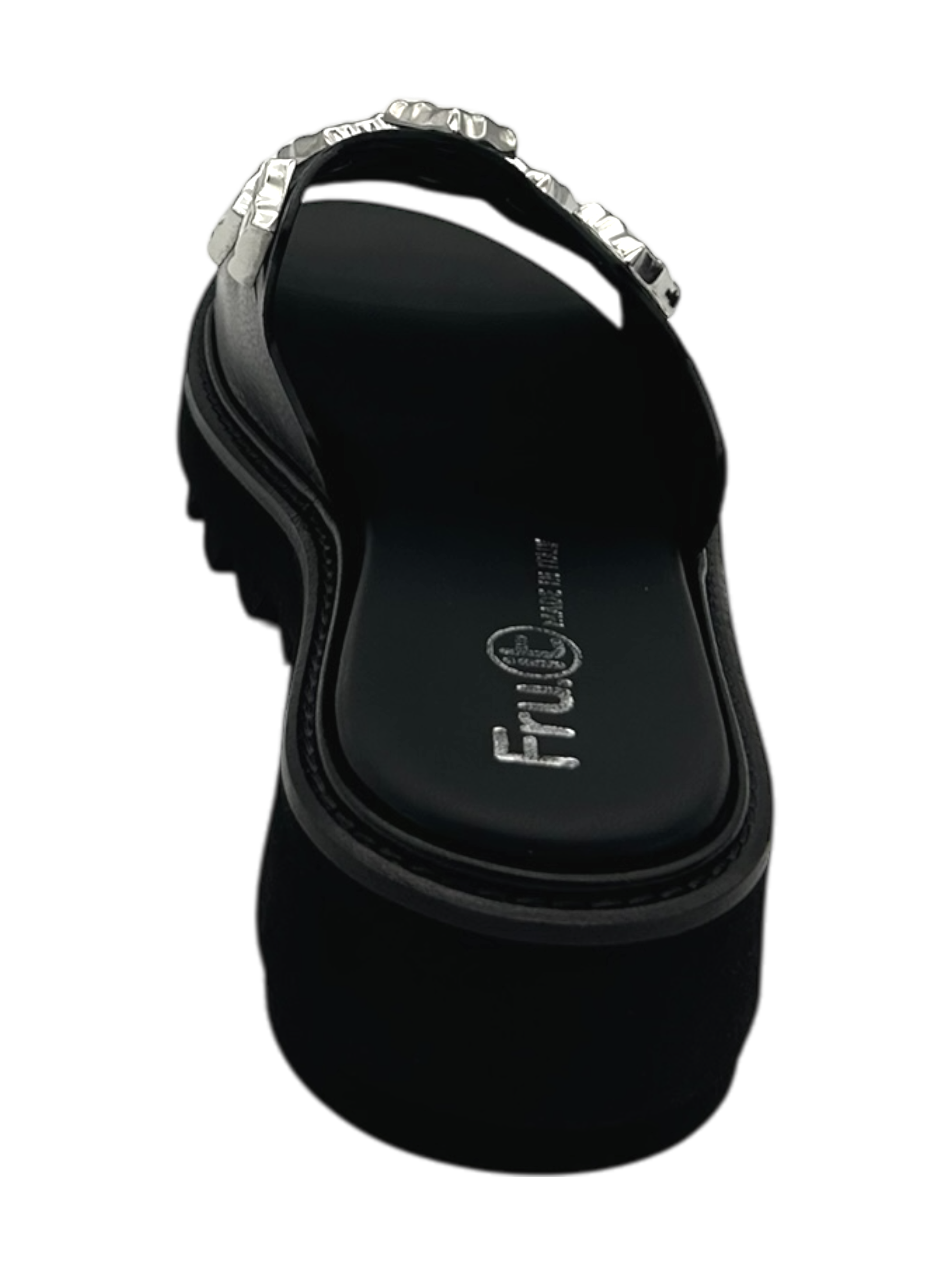 Sandalo pelle donna FRU.IT Black - 9172 -