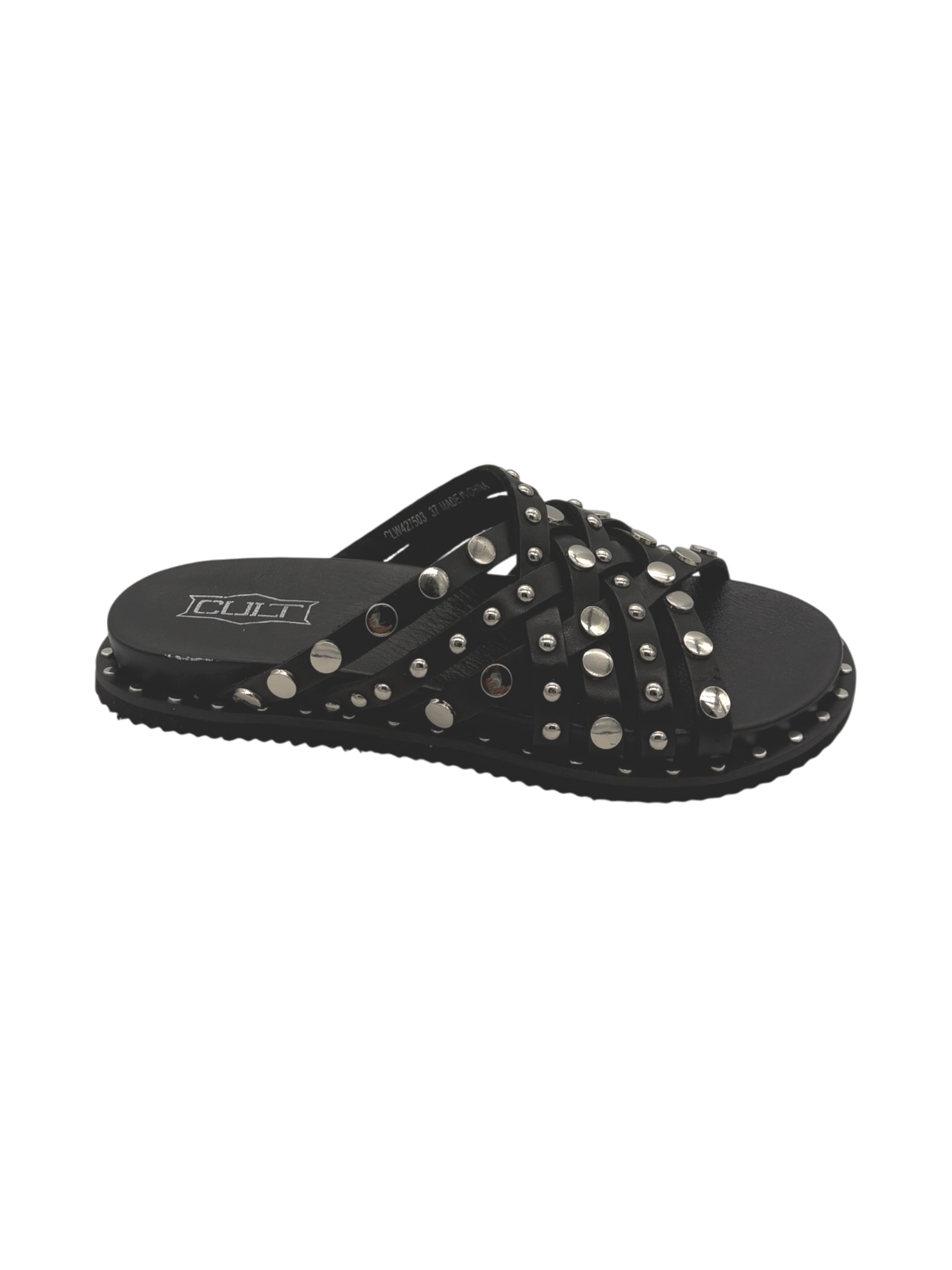 Sandalo Donna CULT Roshelle 4275 in Pelle Nera