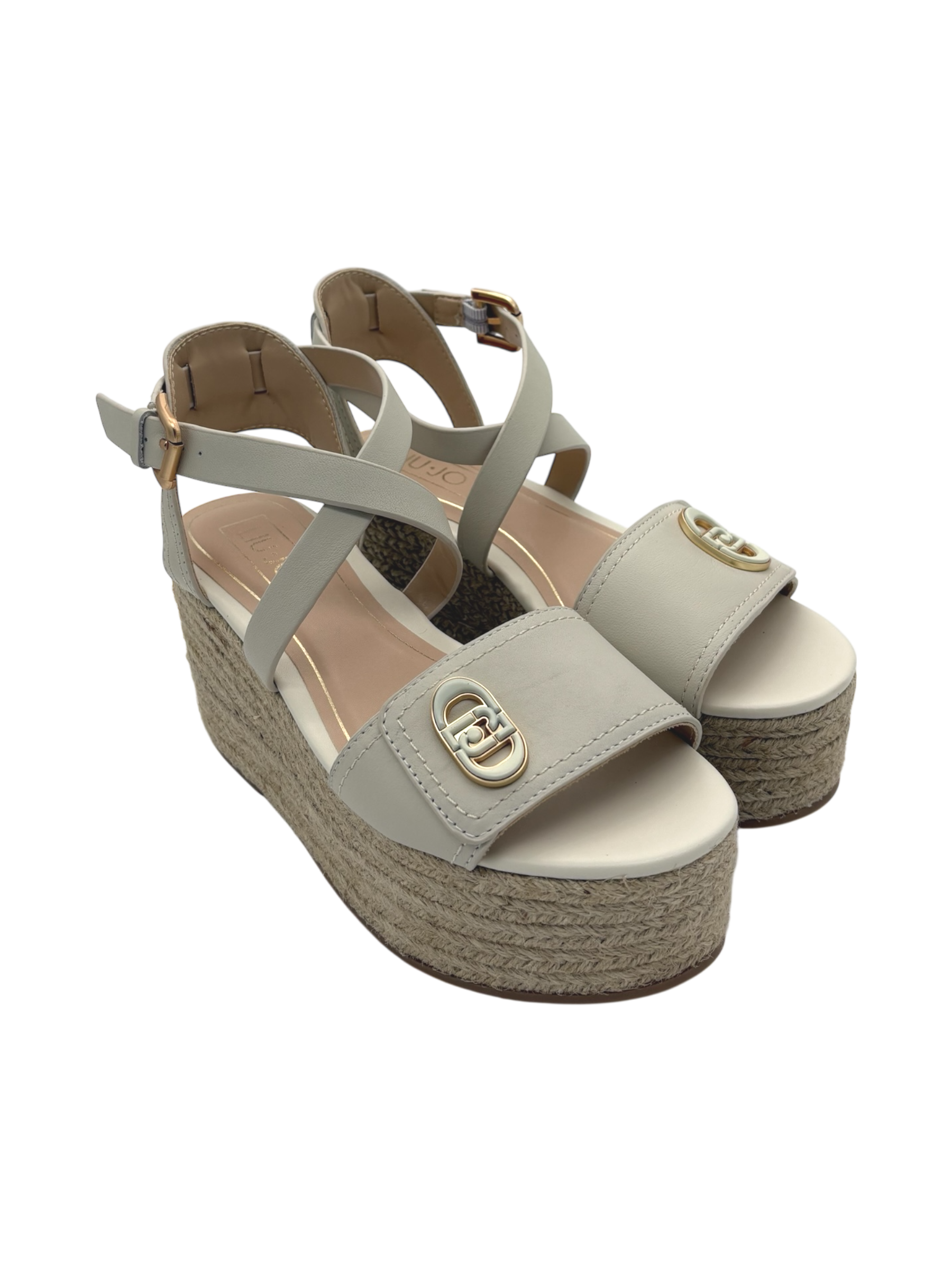 Sandalo zeppa LIUJO Milk - Bali 01 -