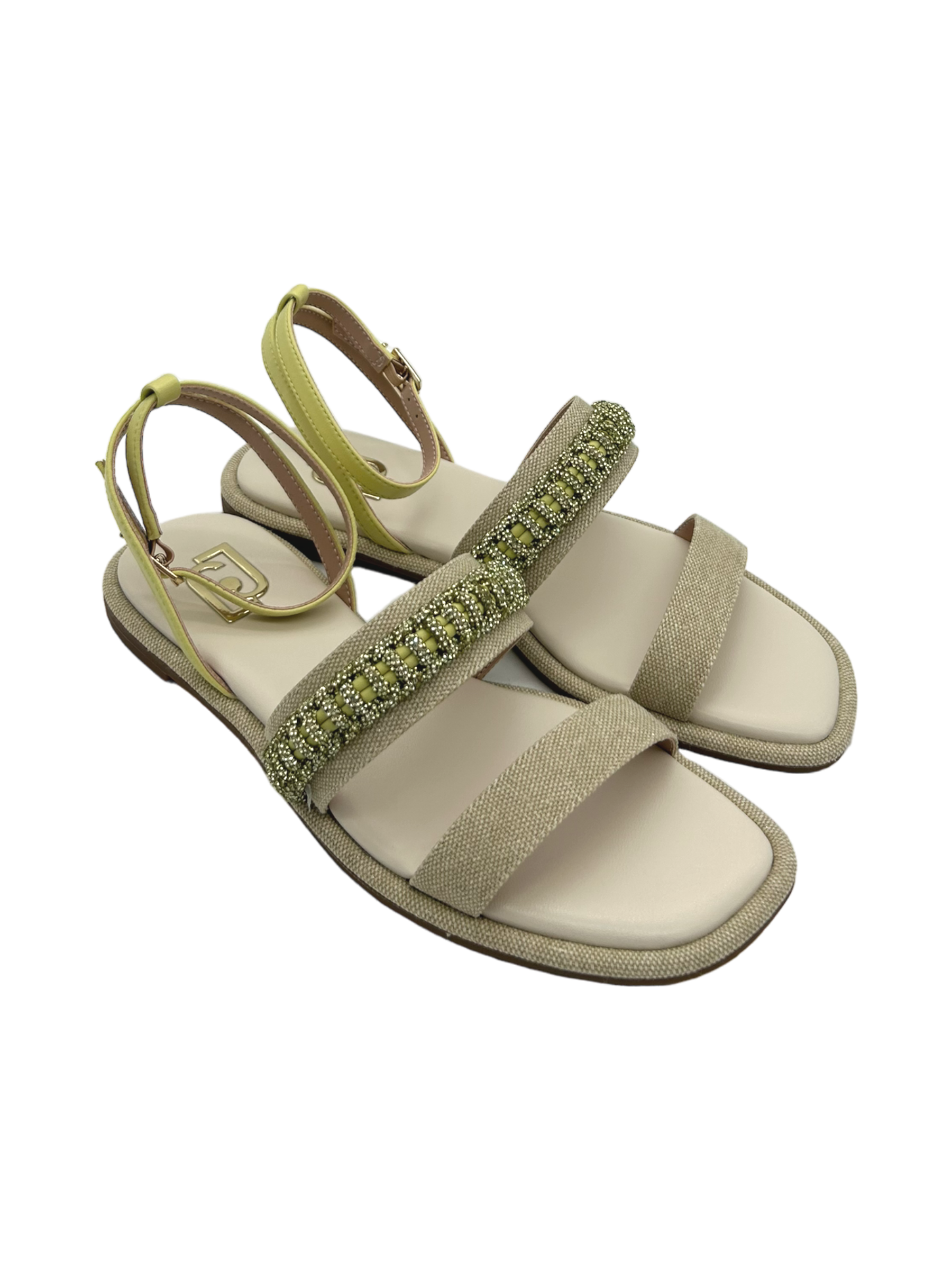 Sandalo LIUJO Lurex Sand Lemon - Irene 03 -