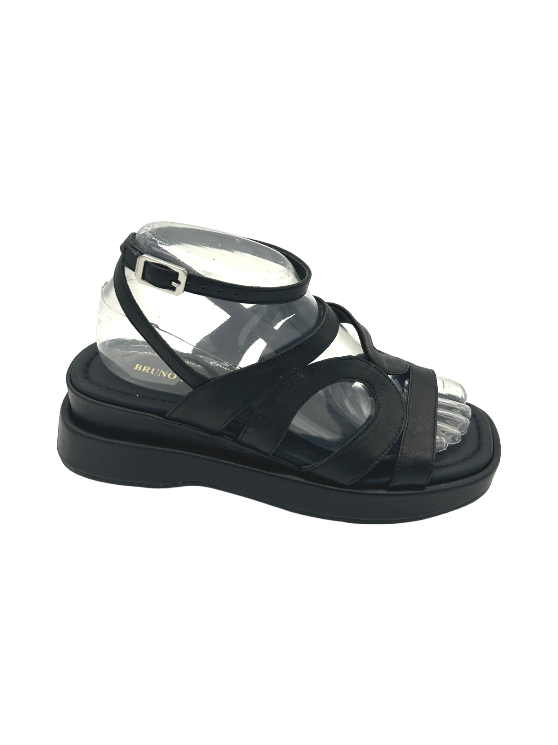 Sandalo camoscio donna Bruno Premi Nero - BH3203X -