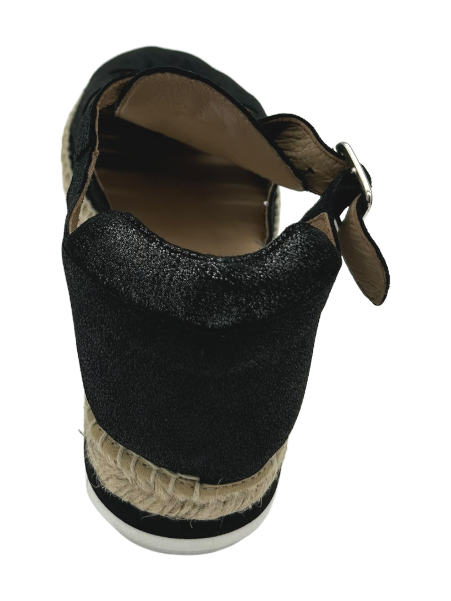 Sandalo corda kanna Nero - KV6302 -