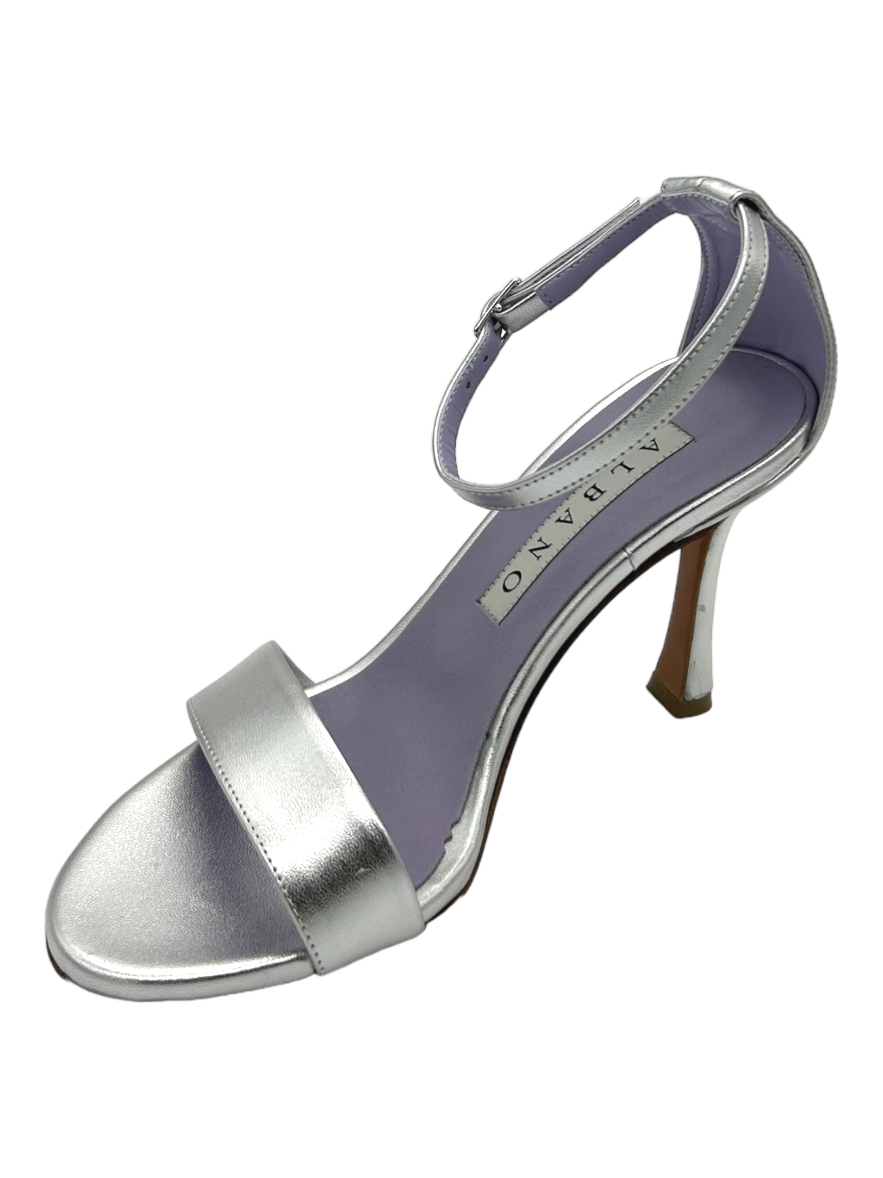 Sandalo donna ALBANO Metallizzato Argento - 5171 -