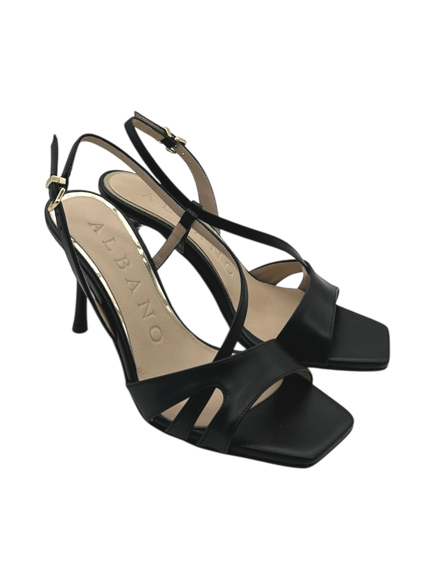 Sandalo donna Albano Soft Nero -5365-