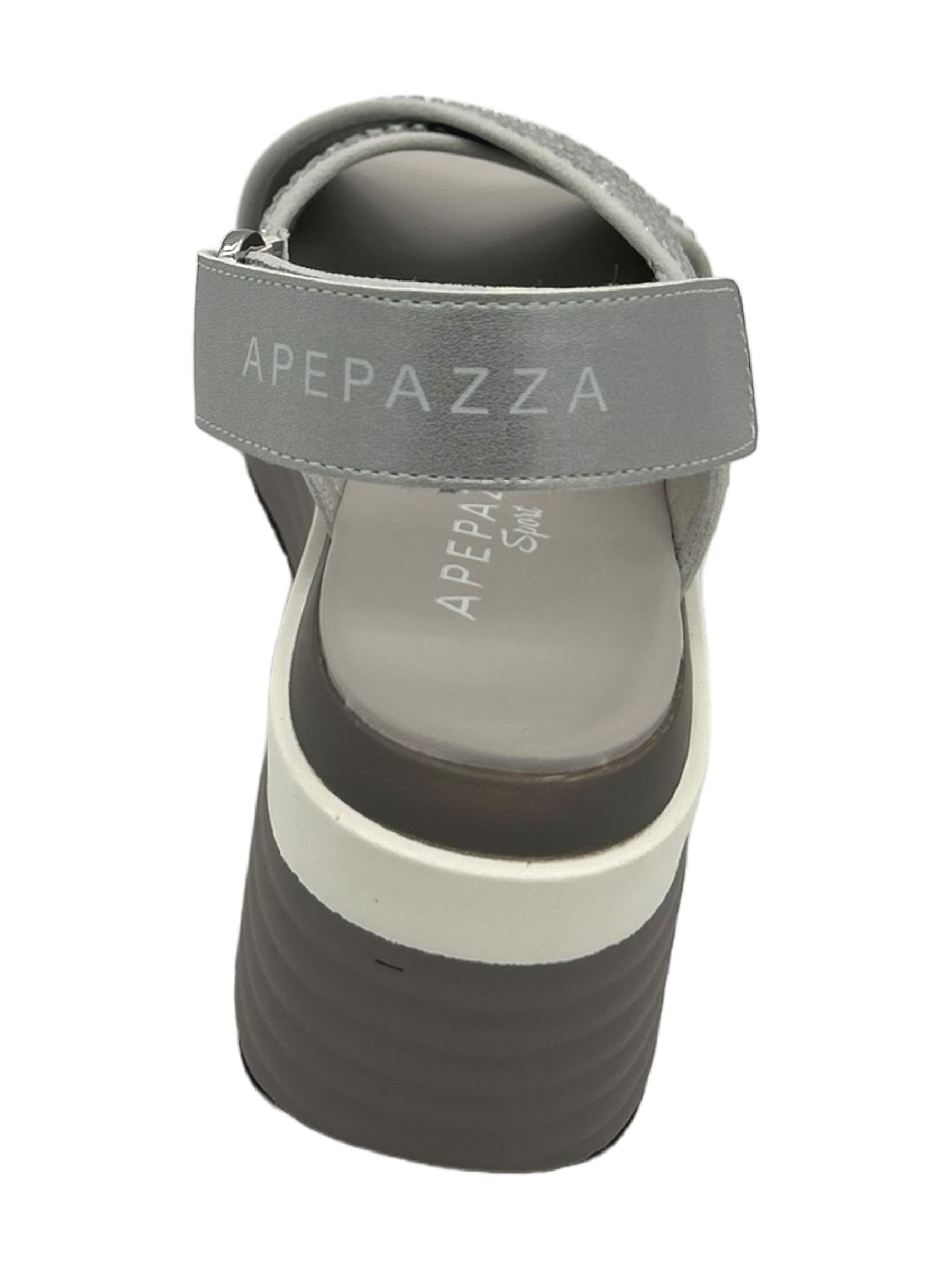 Sandalo donna Apepazza Argento - Belle -