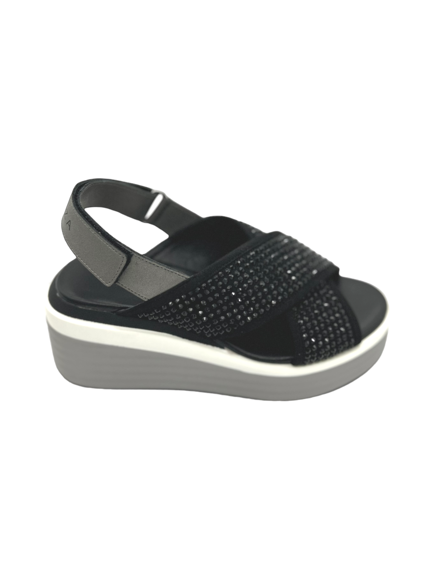 Sandalo donna Apepazza Black - Belle -