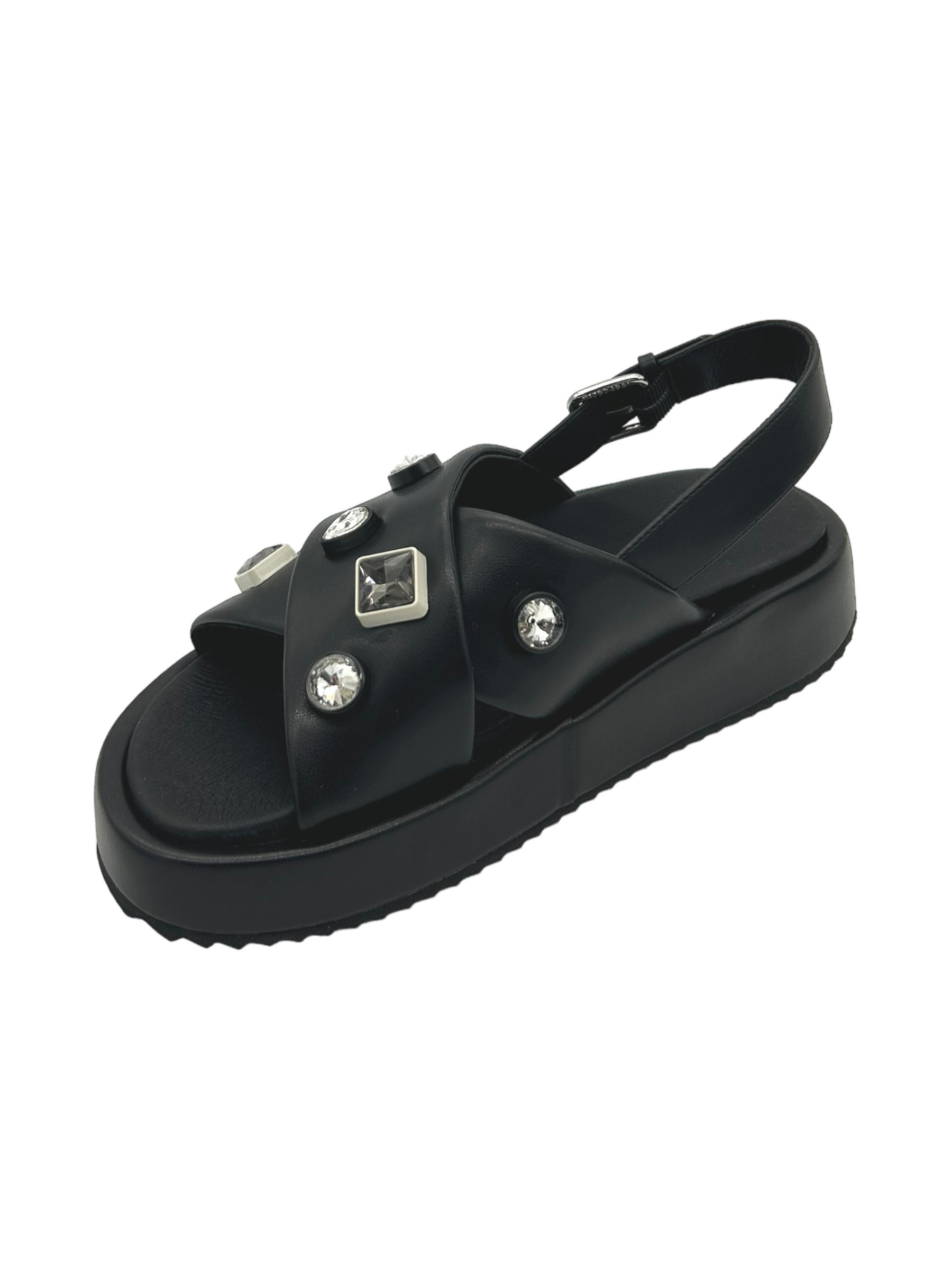 Sandalo donna Apepazza Black - Carina -