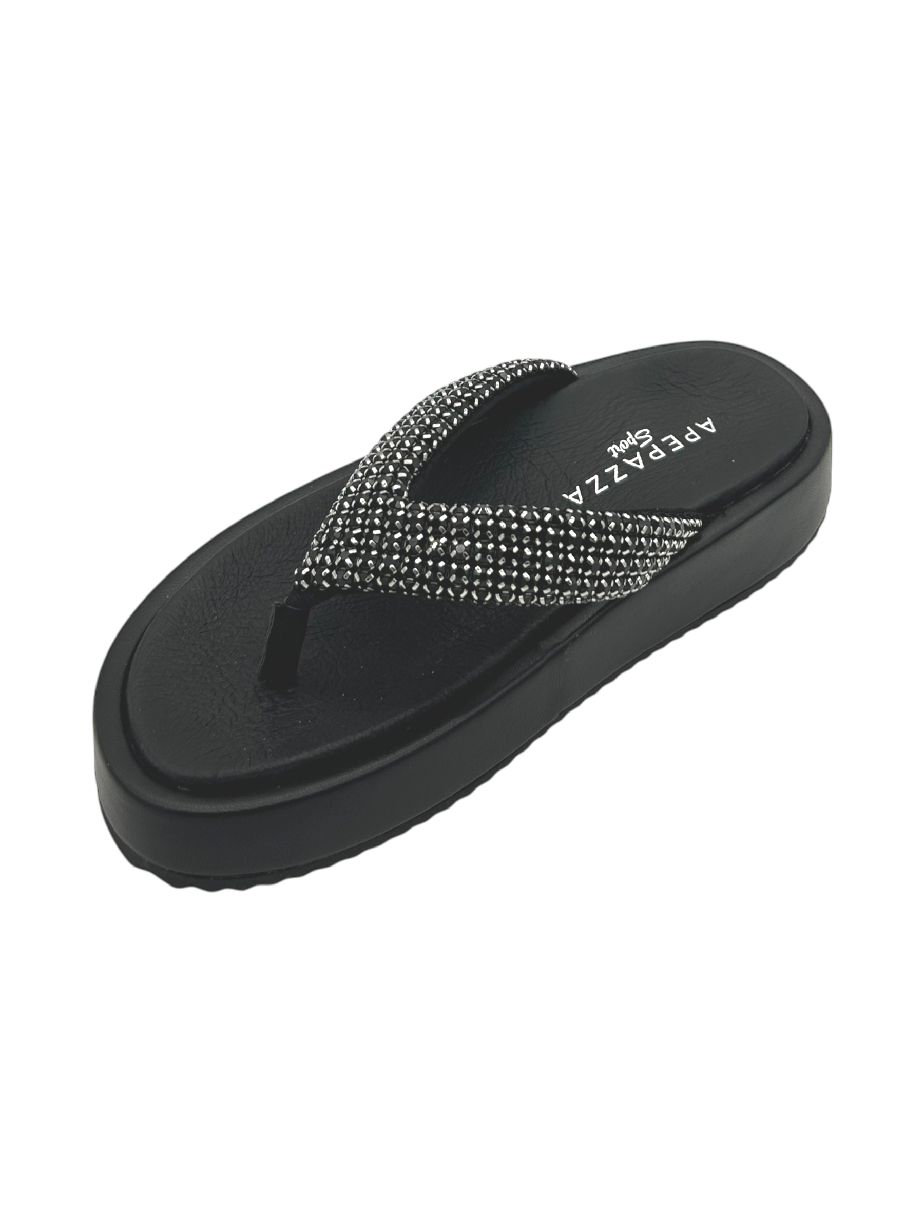 Ciabatta donna Apepazza Black - Clarissa -