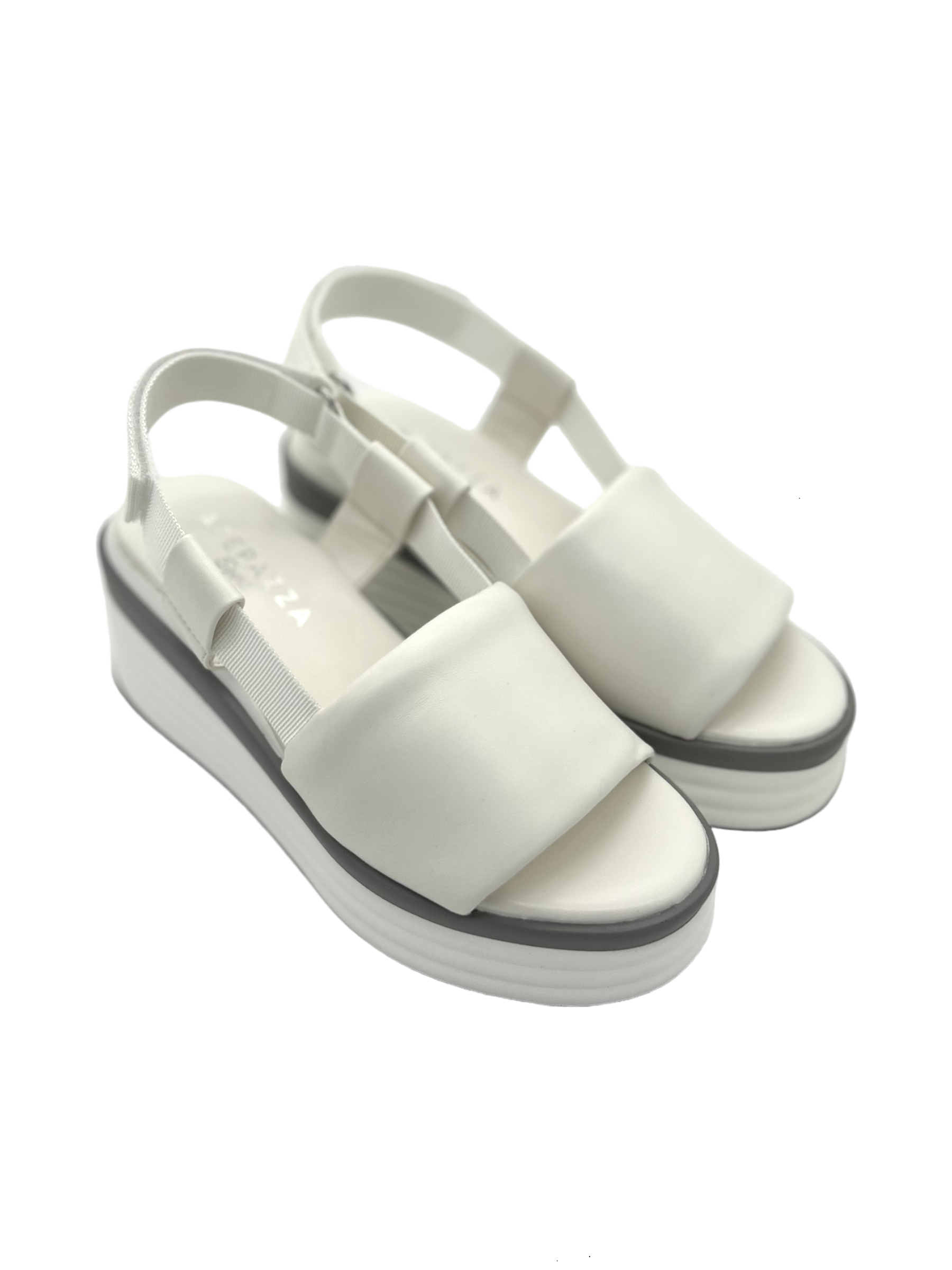 Sandalo donna Apepazza White - Babette -