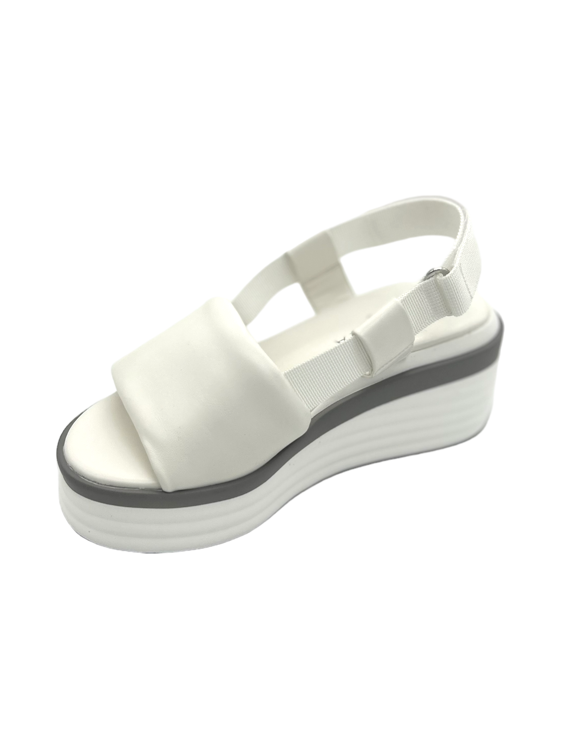 Sandalo donna Apepazza White - Babette -
