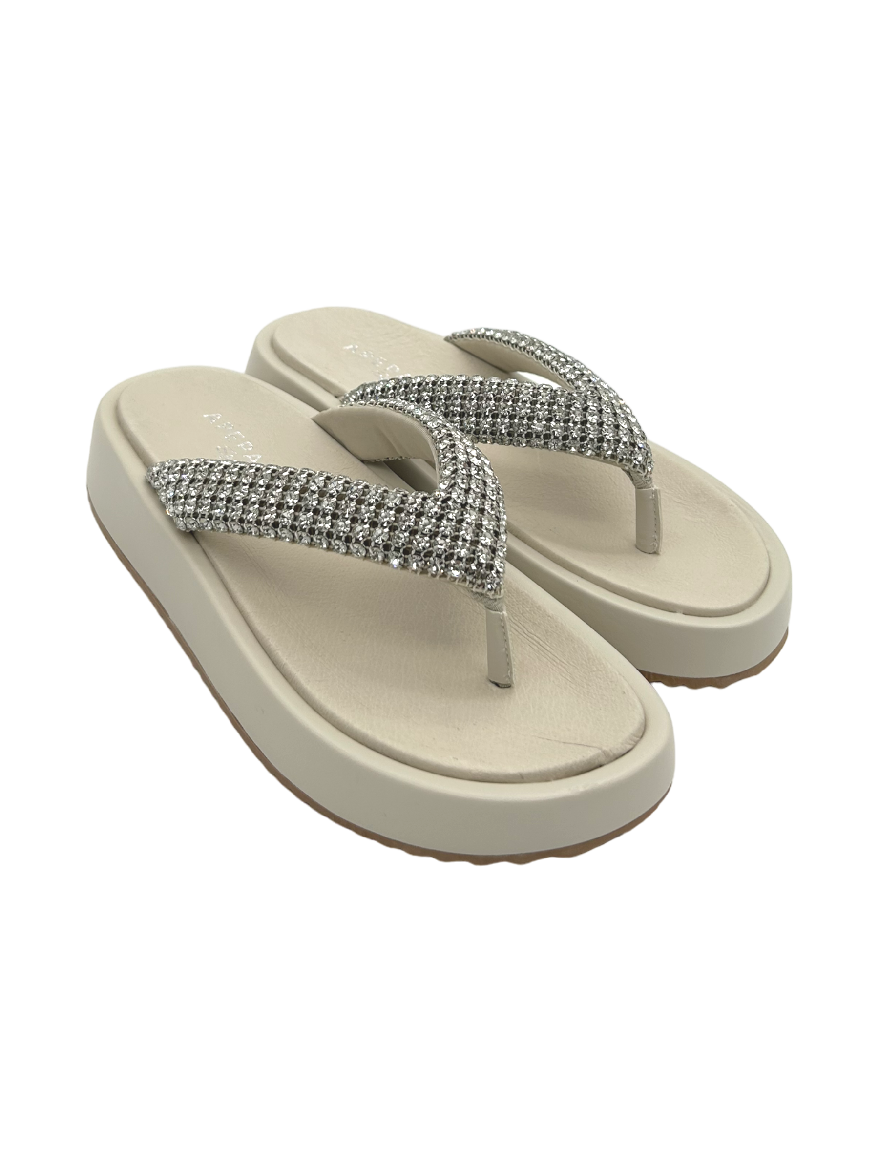 Ciabatta donna Apepazza Beige - Clarissa -