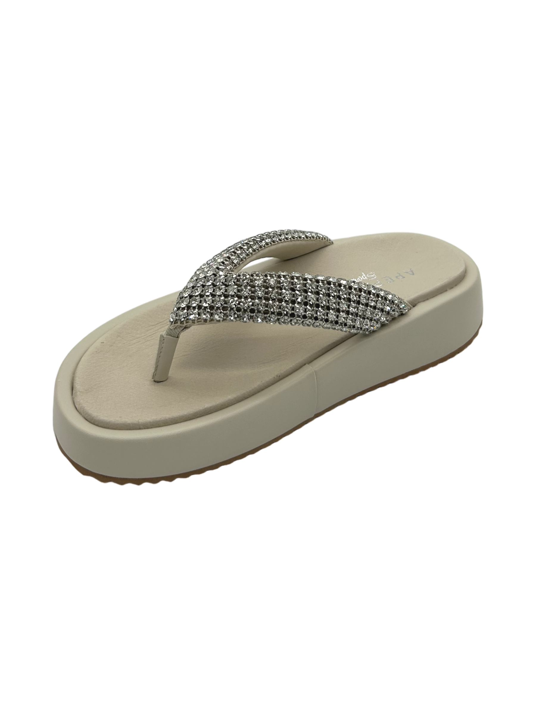 Ciabatta donna Apepazza Beige - Clarissa -