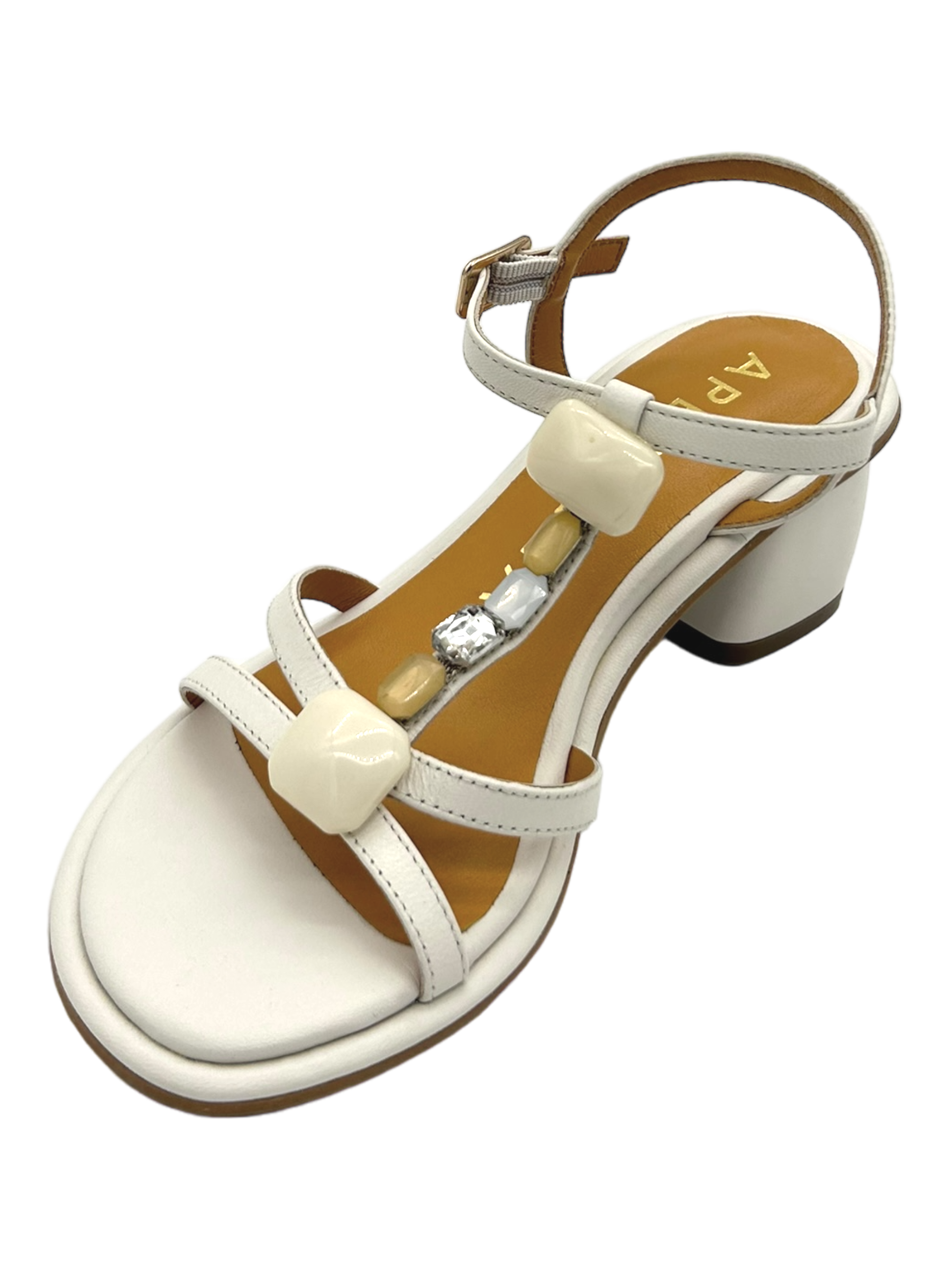 Sandalo donna Apepazza White  - Sabina -