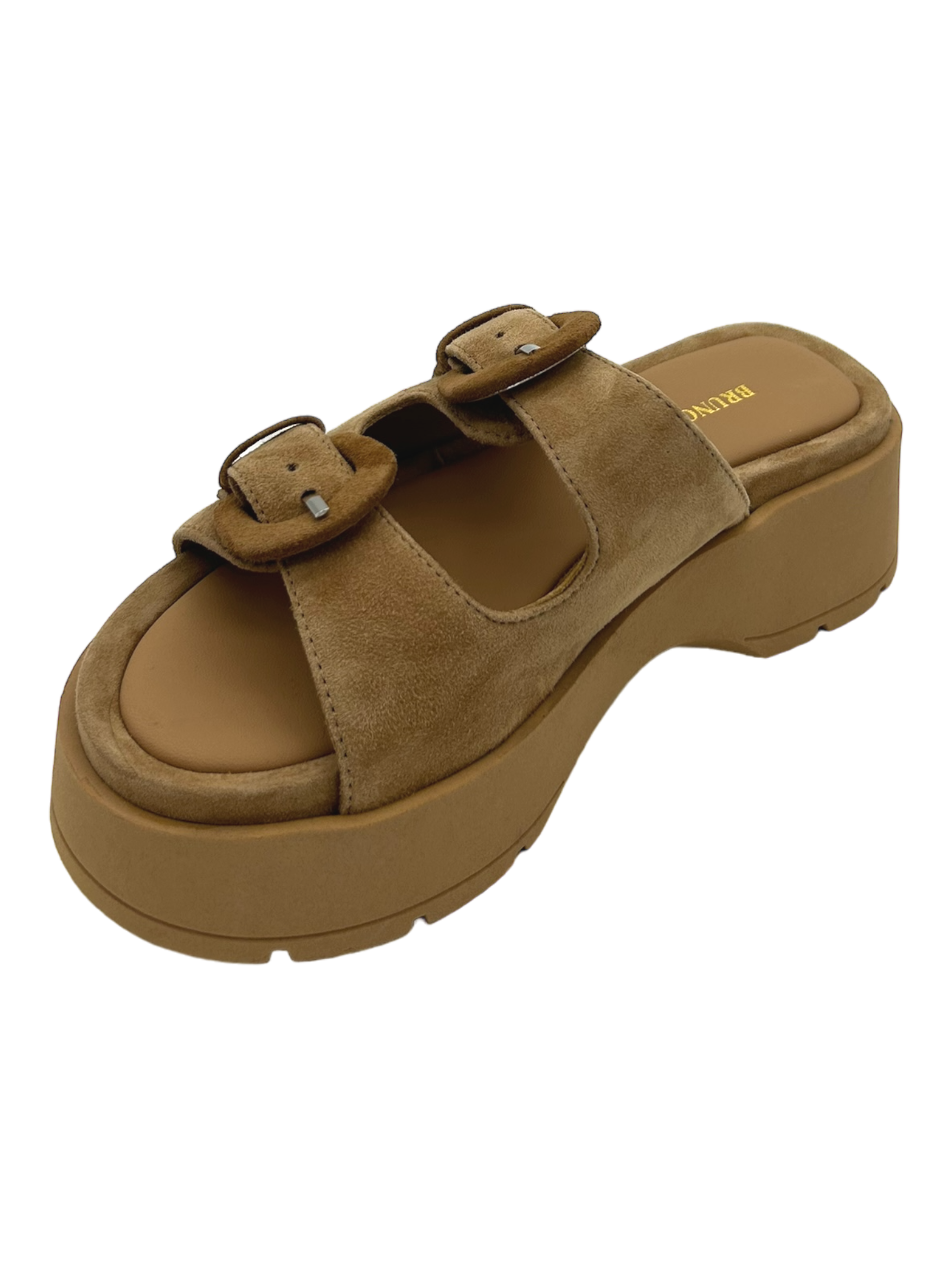 Ciabatta donna Bruno Premi camoscio Tabacco - BH3105X -