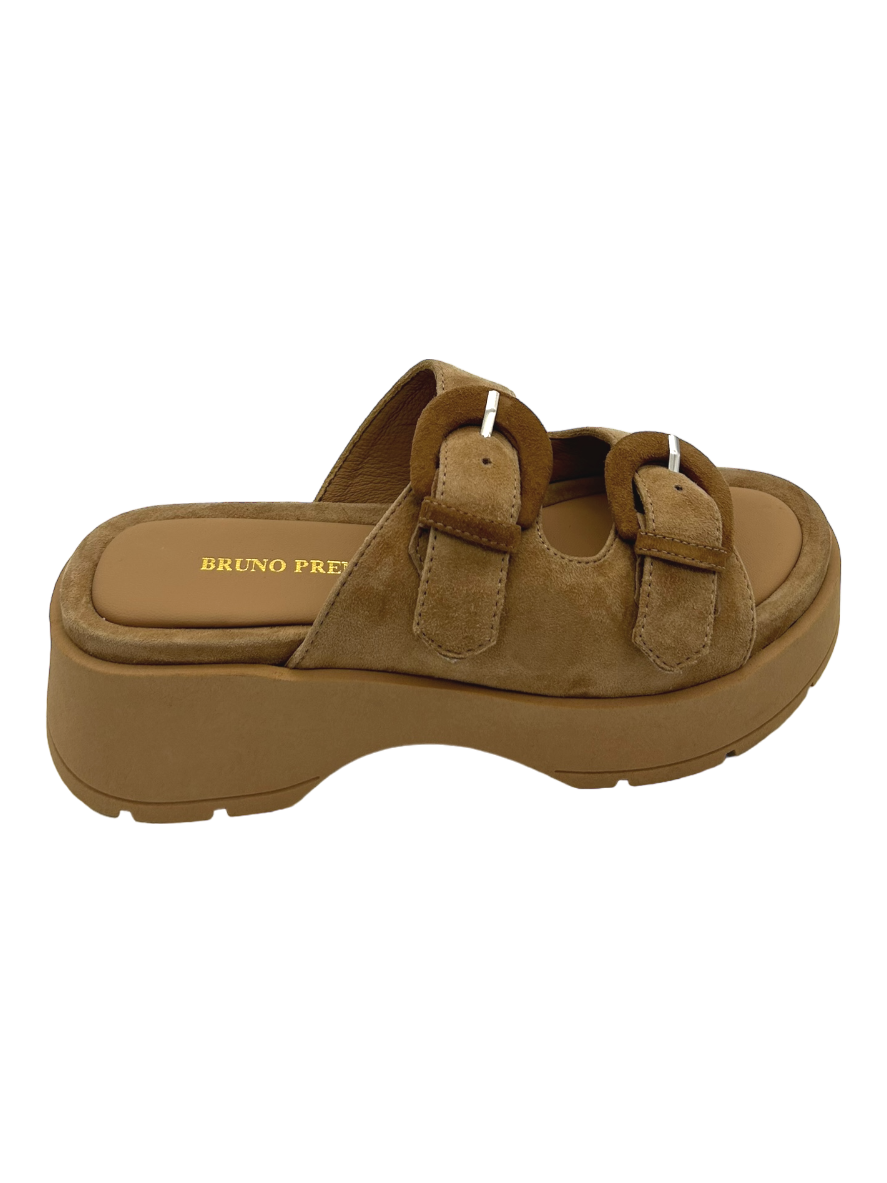 Ciabatta donna Bruno Premi camoscio Tabacco - BH3105X -