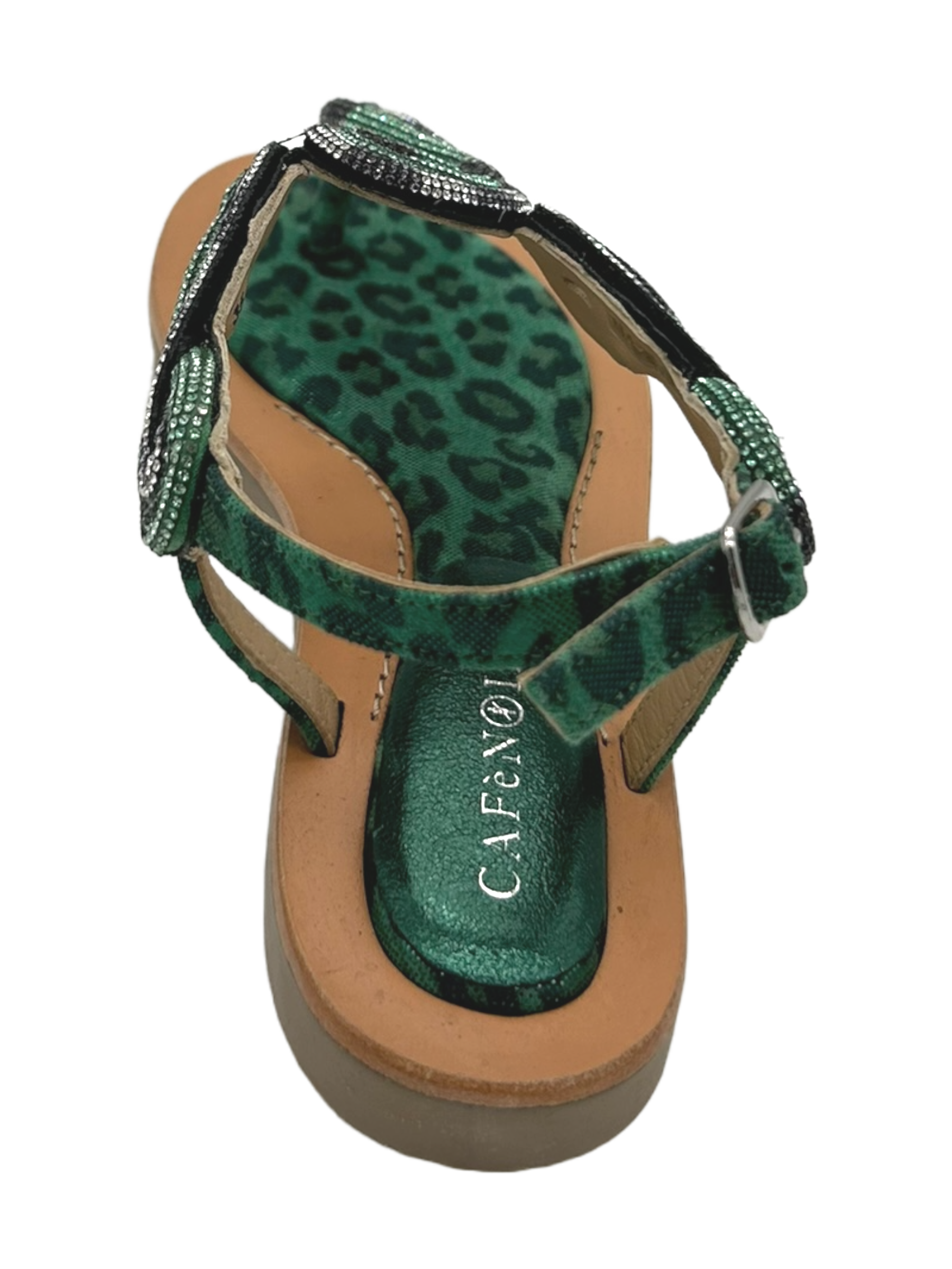 Sandalo donna CAFèNOIR verde - GC5001 -