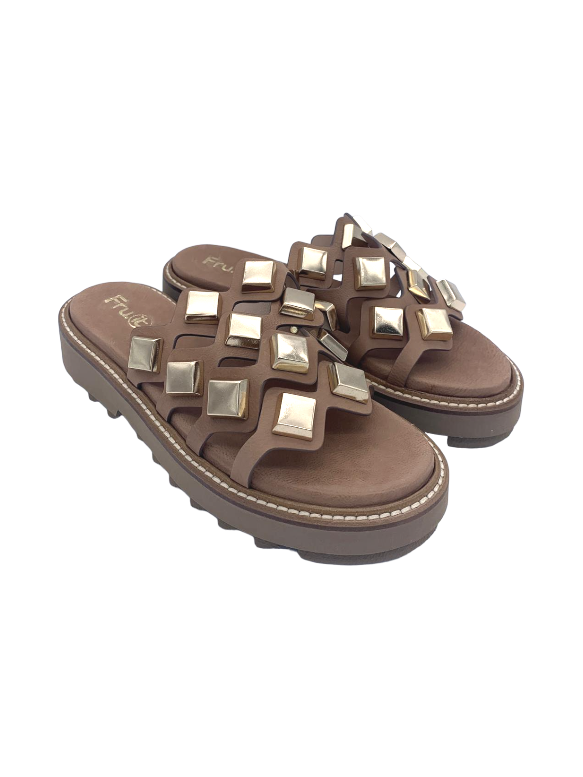 Ciabatta donna FRU.IT Cuoio - 8718 -