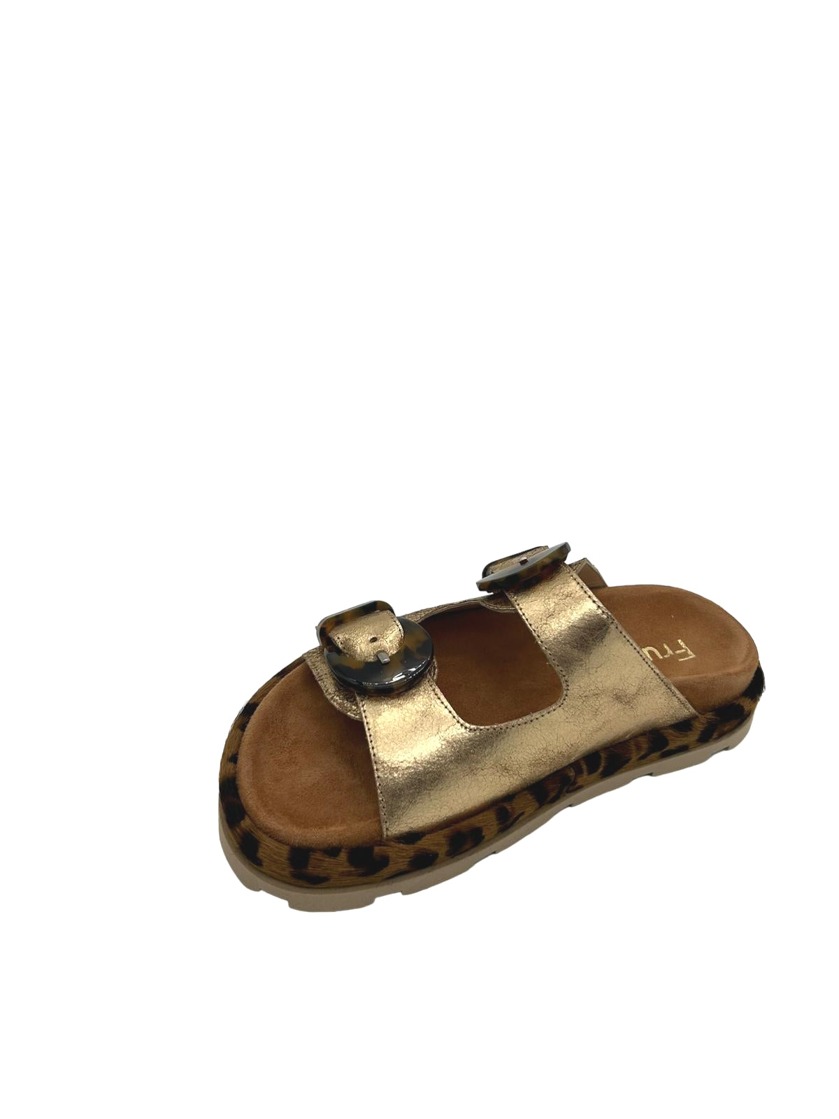 Ciabatta donna FRU.IT Metallizzato Oro - 8670 -
