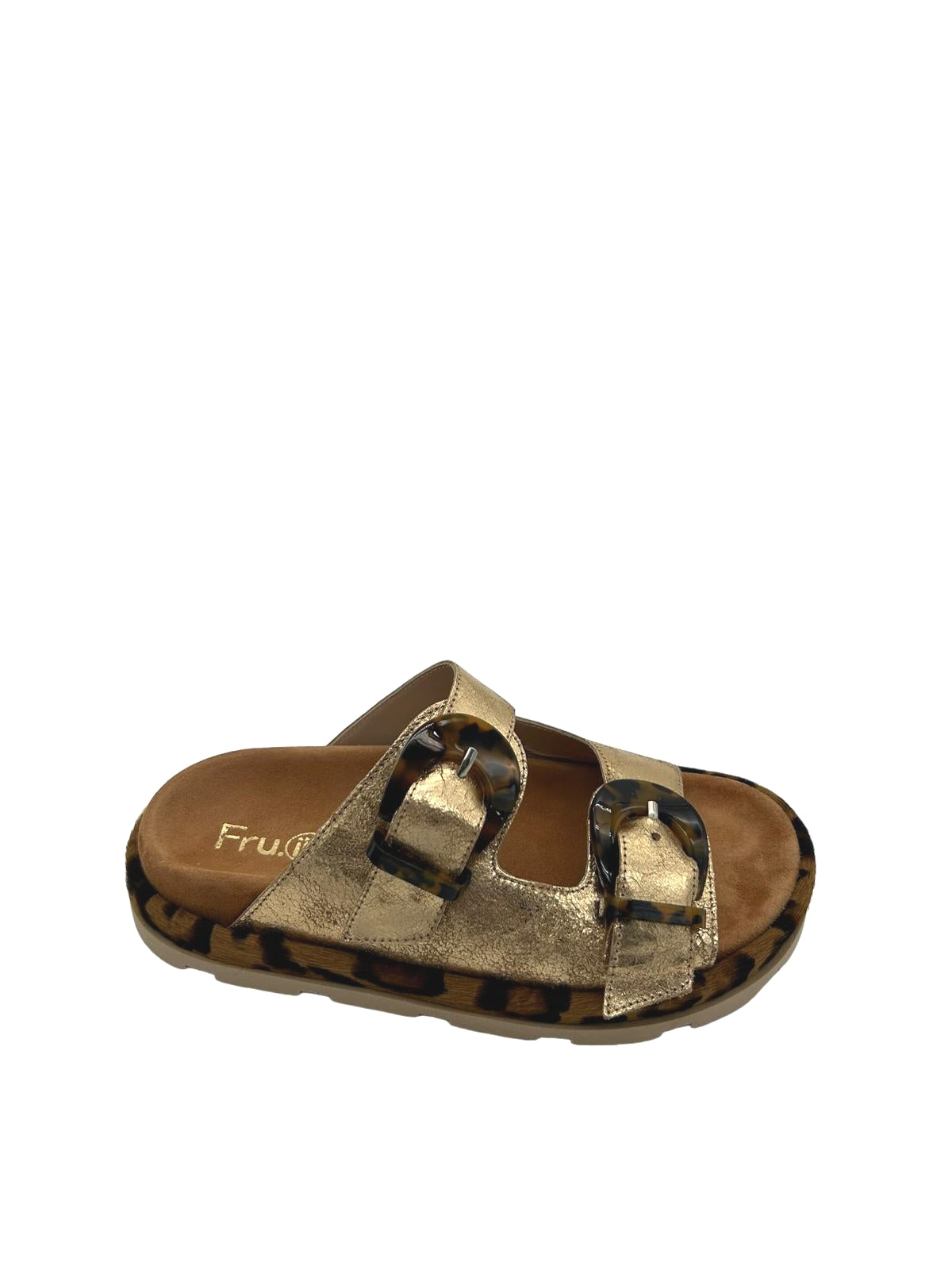 Ciabatta donna FRU.IT Metallizzato Oro - 8670 -