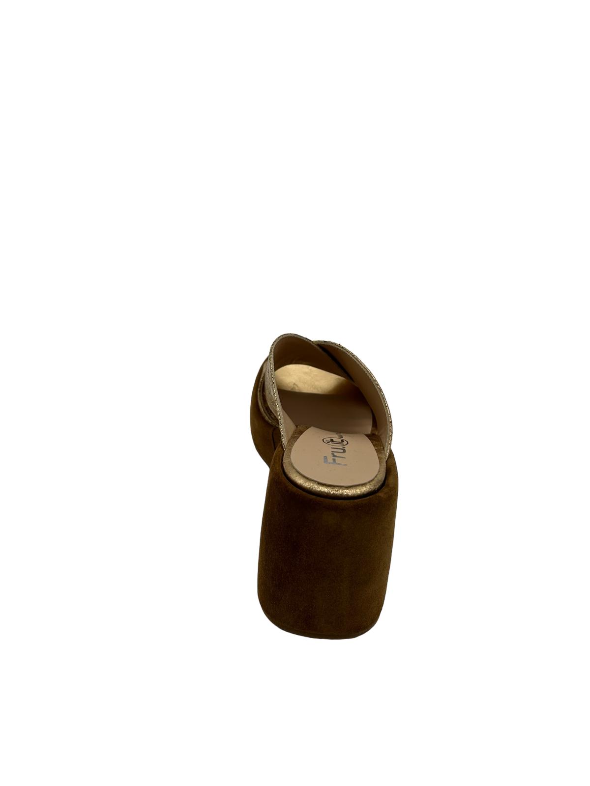 Zeppa donna FRU.IT Metallizzato Oro - 8770 -