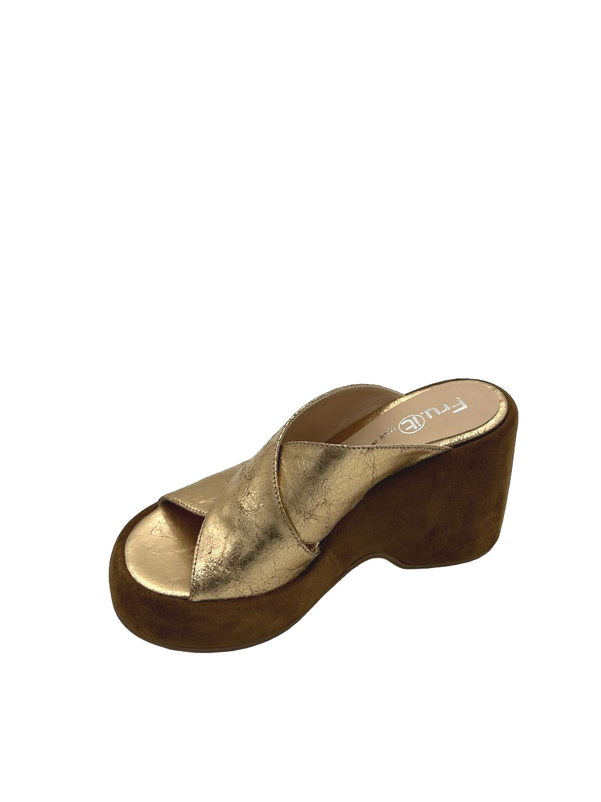 Zeppa donna FRU.IT Metallizzato Oro - 8770 -