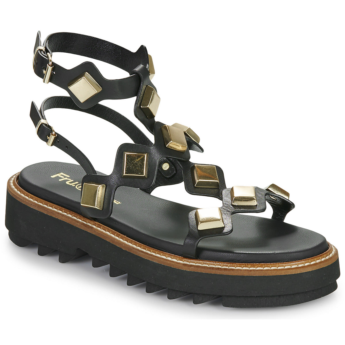 Sandalo donna FRU.IT Nero - 8715 -