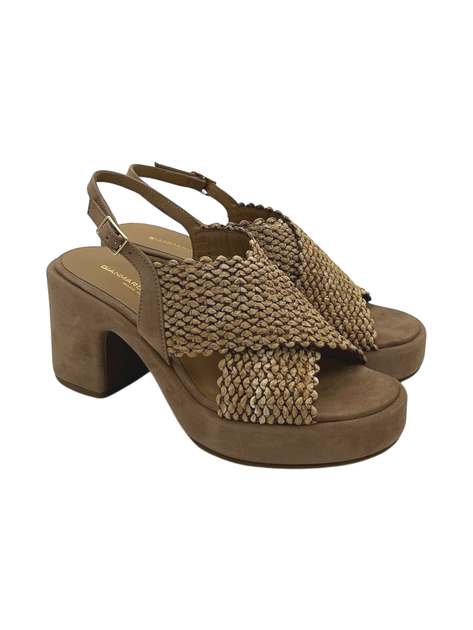 Sandalo donna GIANMARCO SORELLI Camoscio Antilope -3022 Jane-