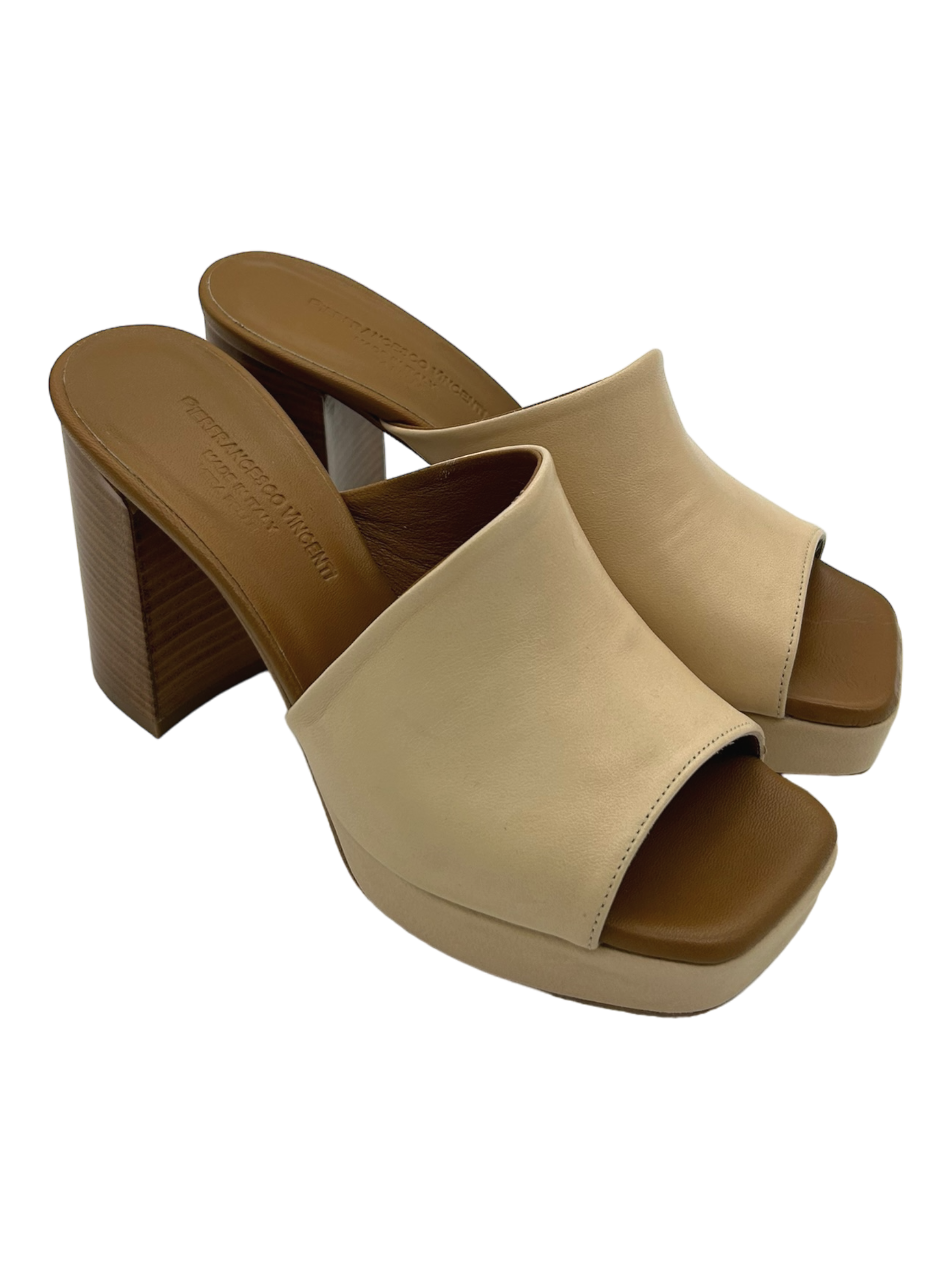 Sandalo donna Pierfrancesco Vincenti Beige - 0307 -