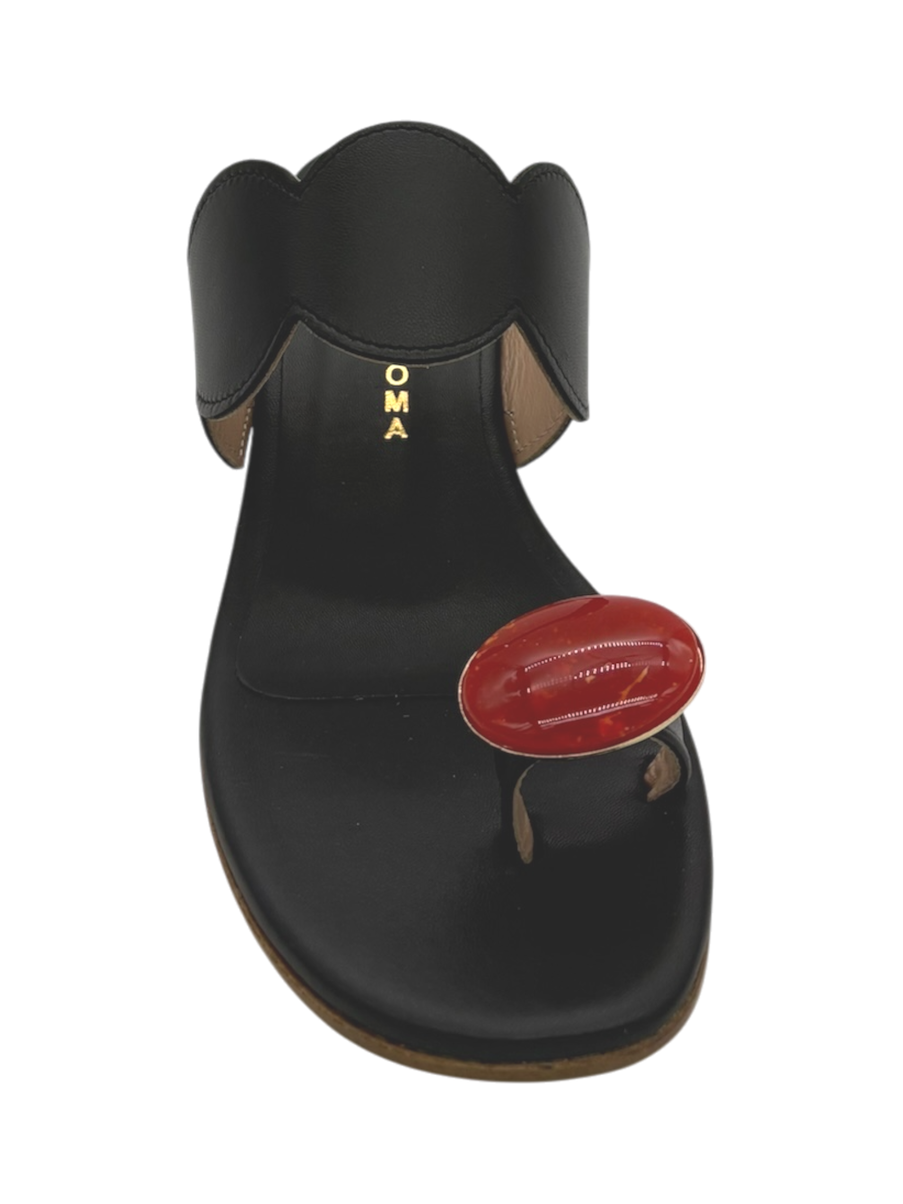 Sandalo donna SIANO VIA ROMA Pelle Black -100-
