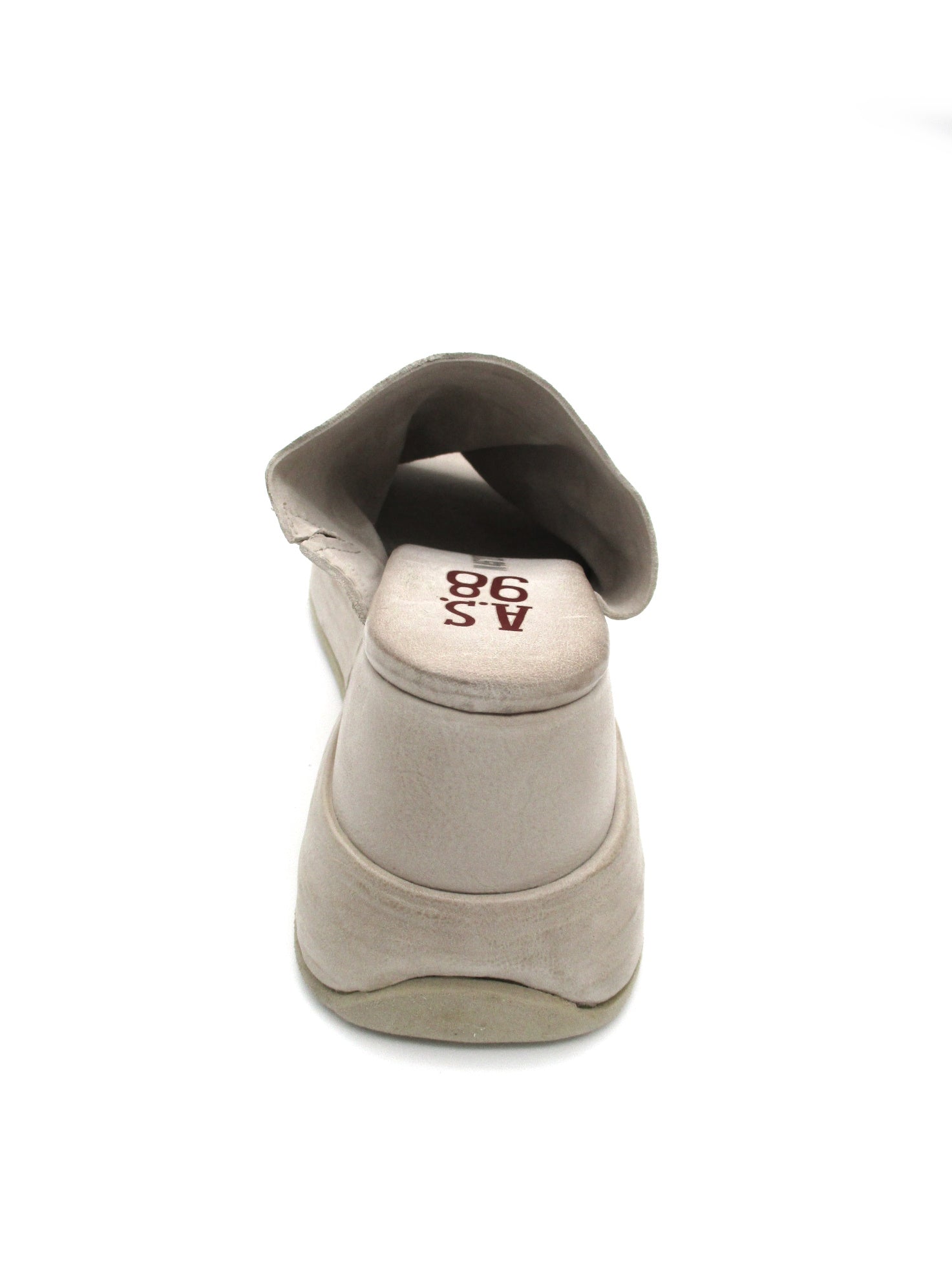 Sandalo in pelle zeppa donna AS98 Reale Dust - B27003 -
