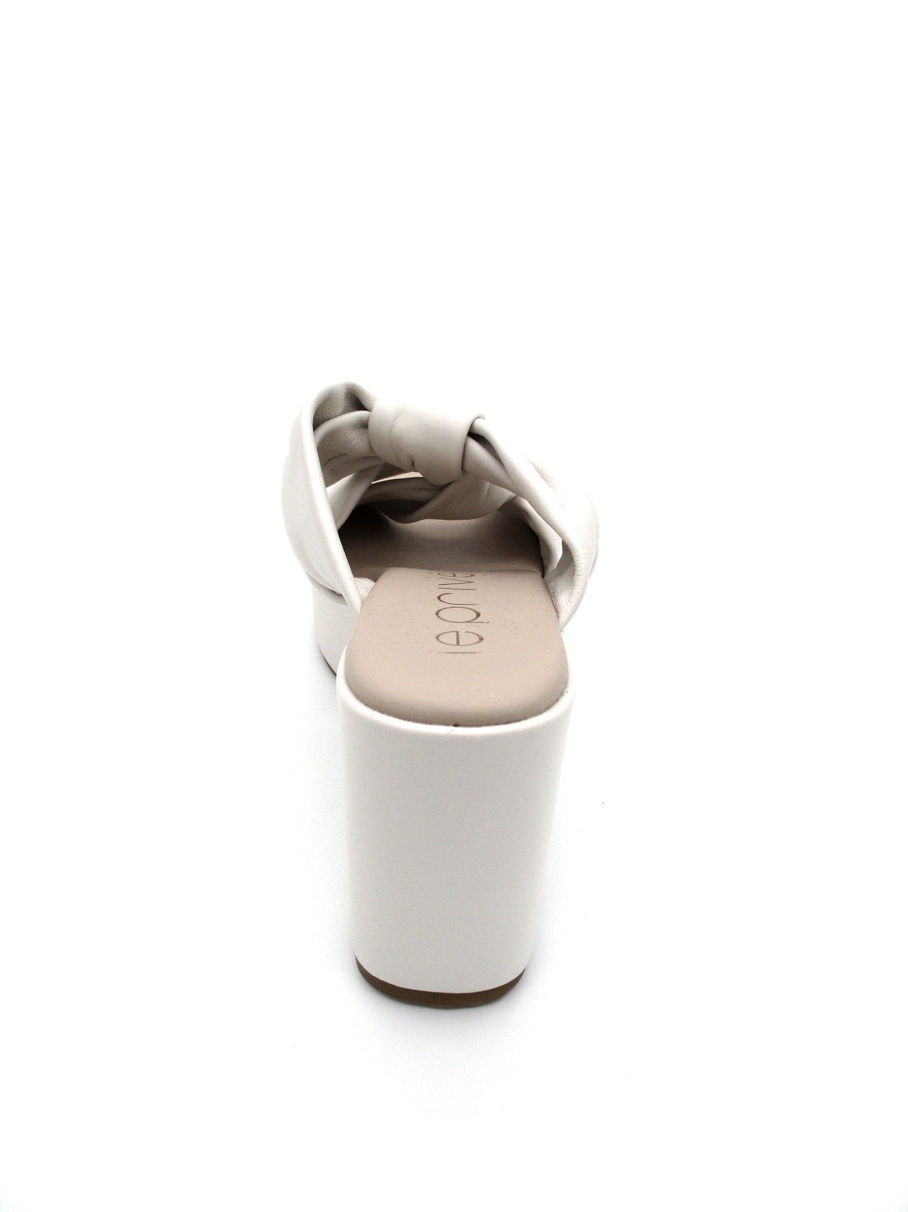 Sandalo nappa donna le privè by Valery Off White - Godiva 404 -