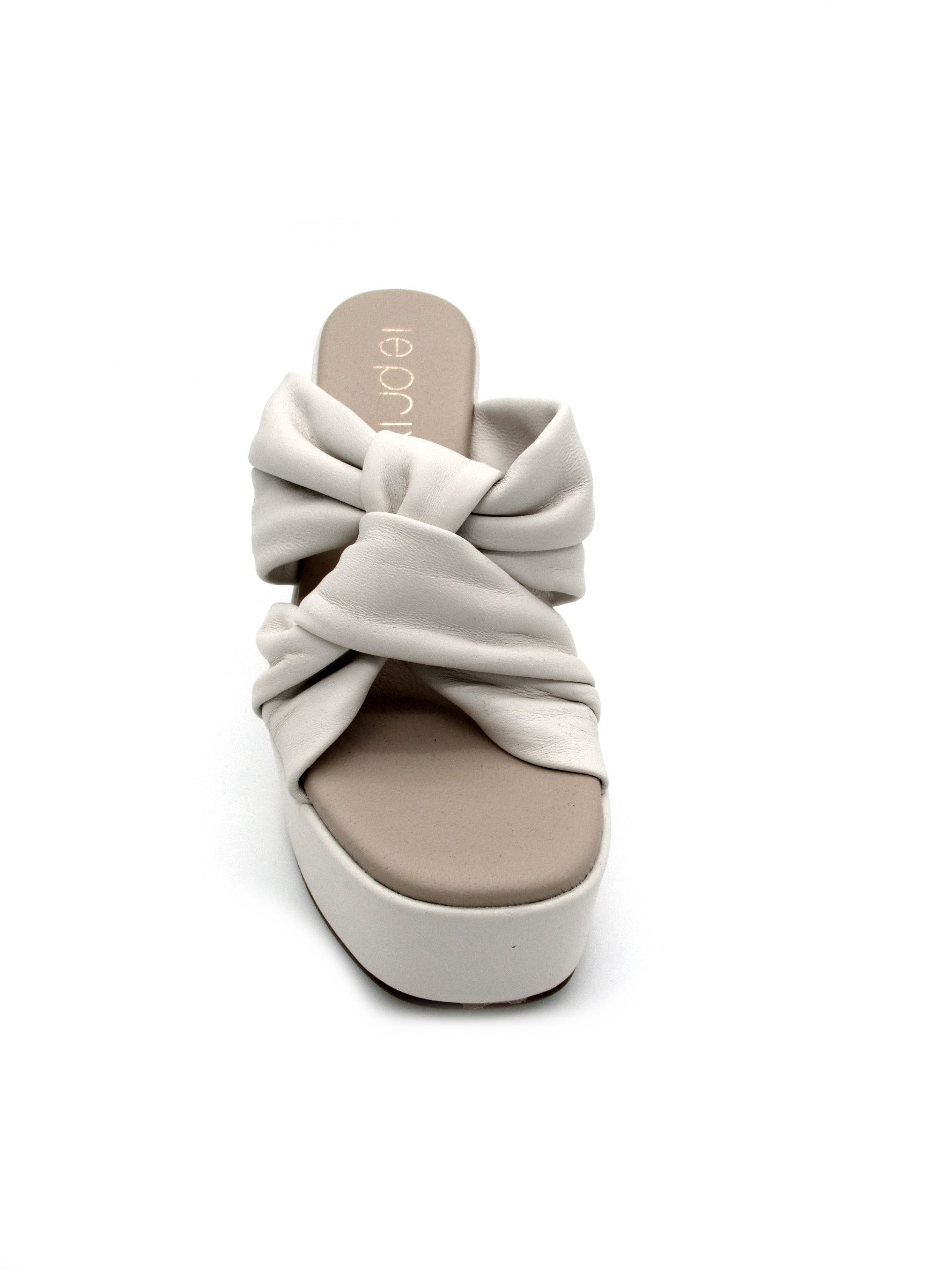 Sandalo nappa donna le privè by Valery Off White - Godiva 404 -