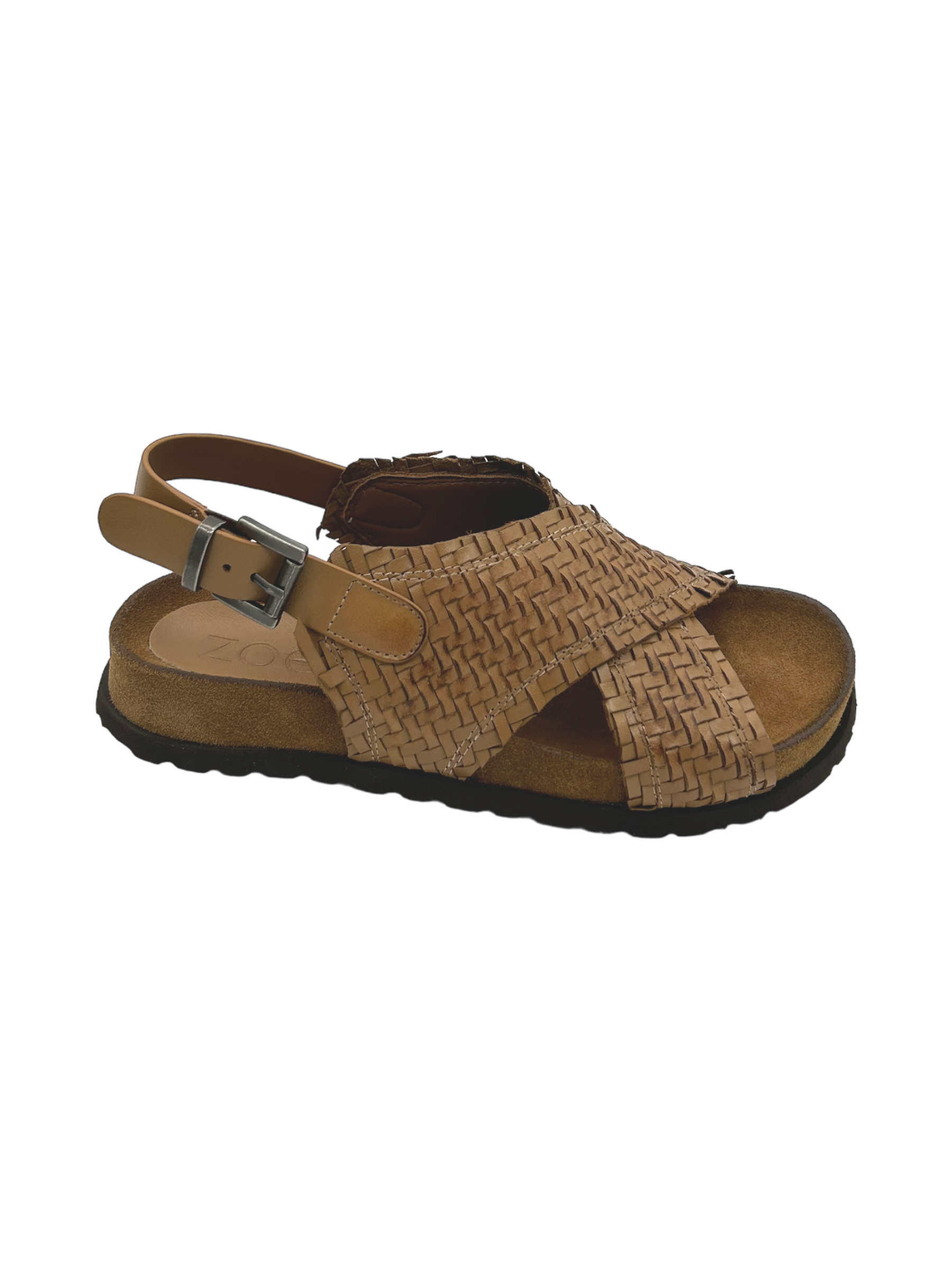 Sandalo pelle Zoe Cuoio - Denver 05 -