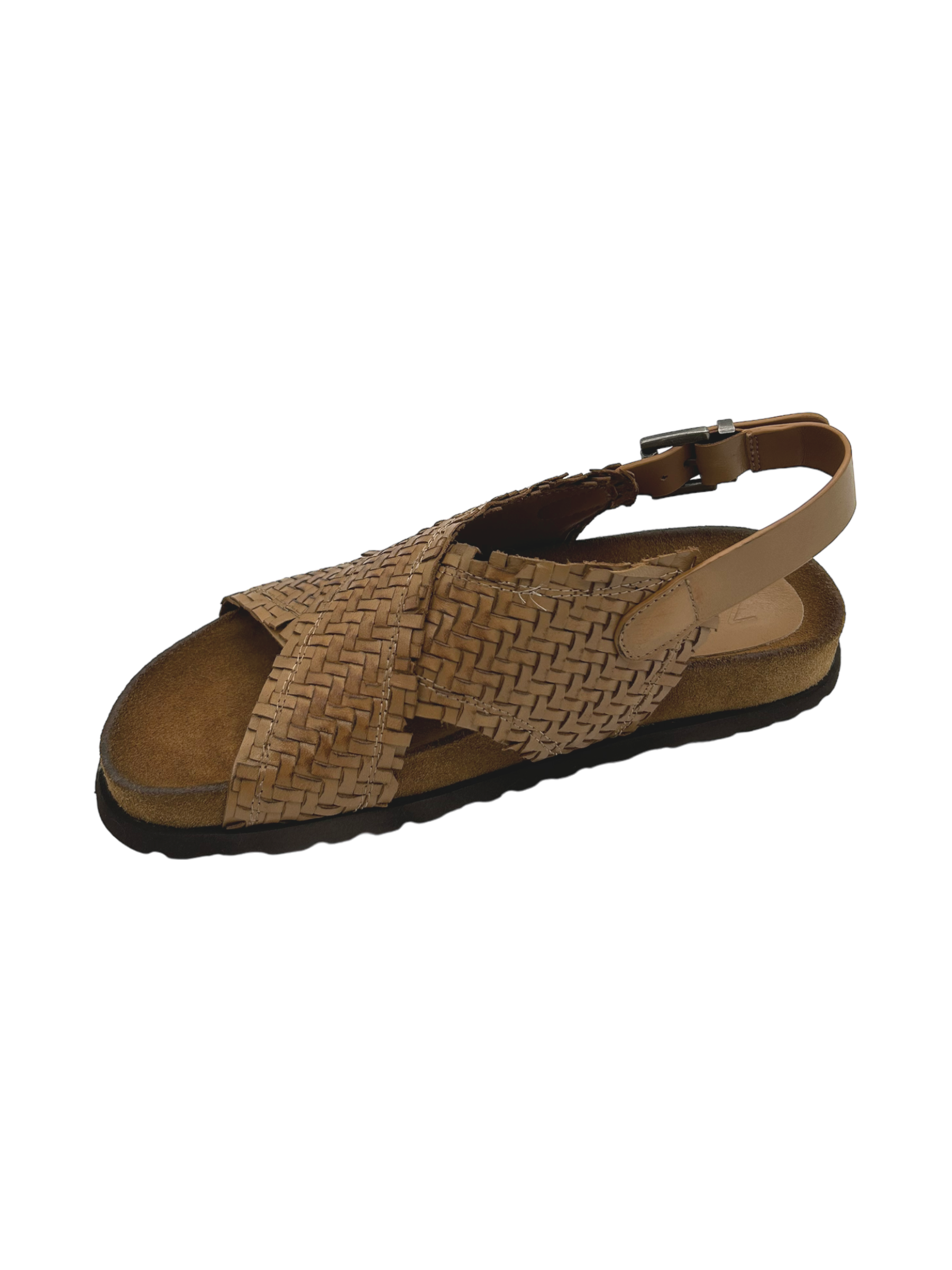Sandalo pelle Zoe Cuoio - Denver 05 -