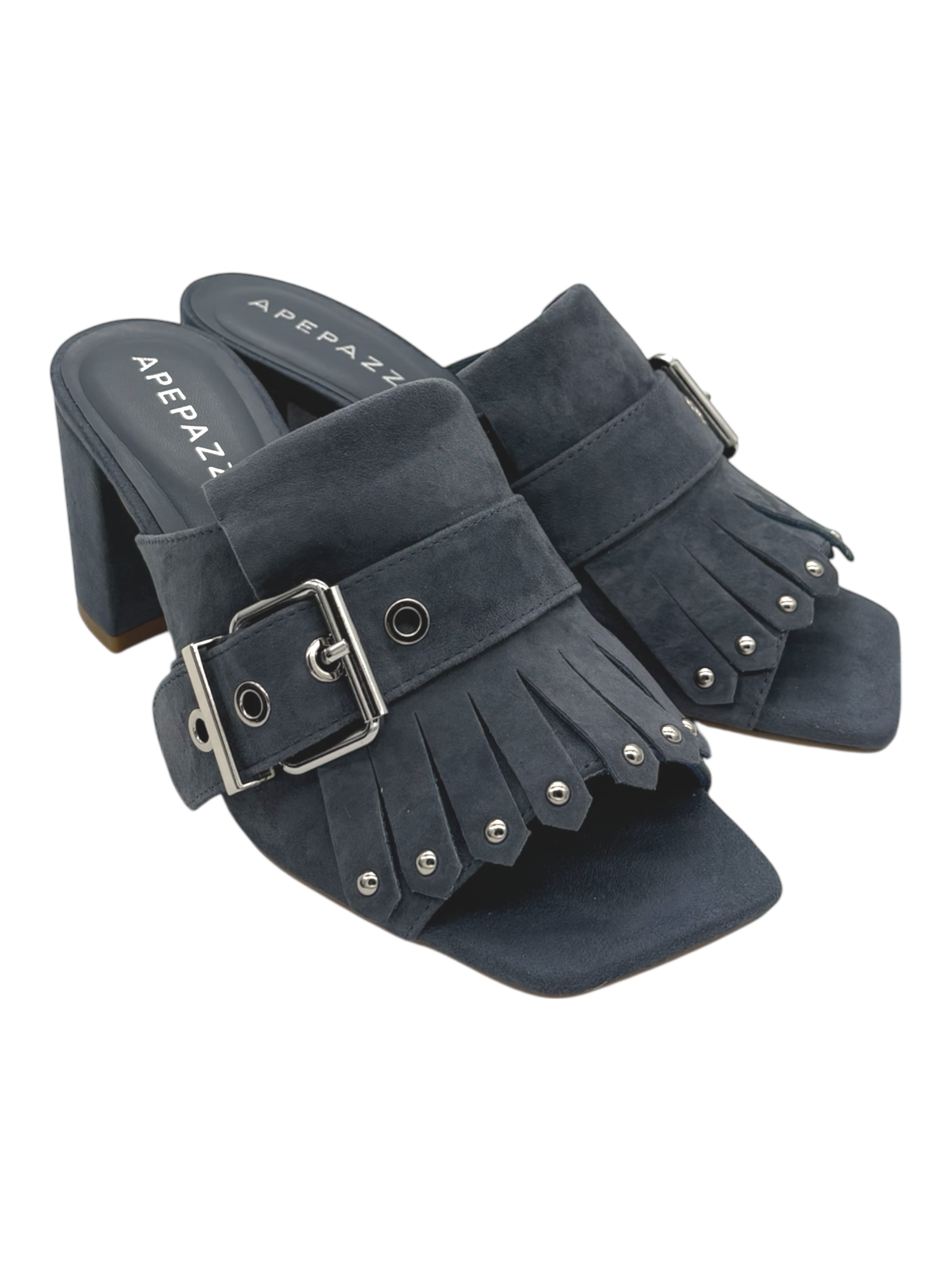 Sandalo pelle donna Apepazza Light blue - Freesia 01-