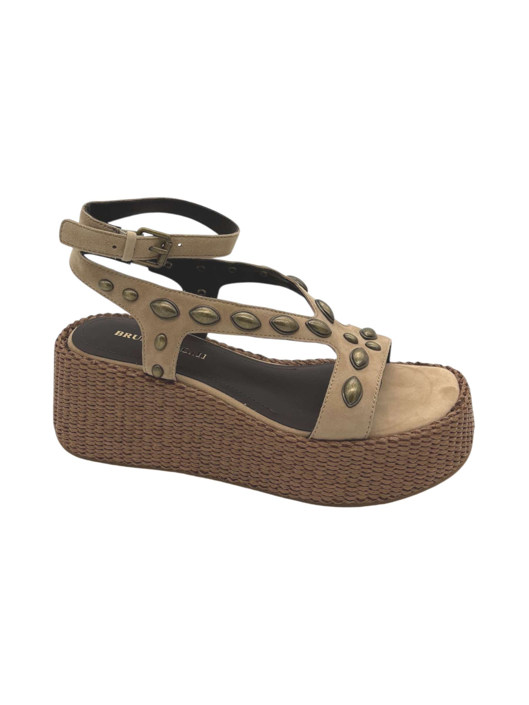 Sandalo pelle donna Bruno Premi Almond - BN5806X -