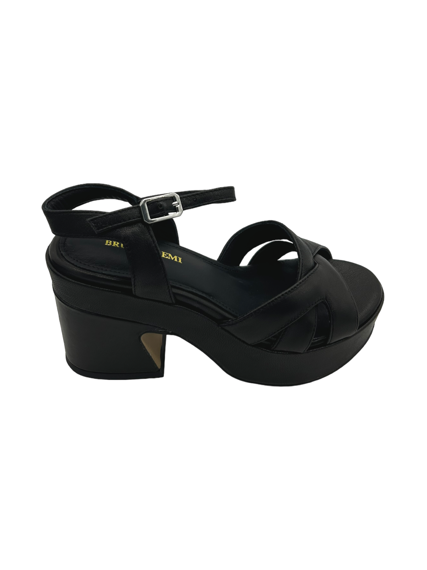 Sandalo pelle donna Bruno Premi Nero - BH2905X -